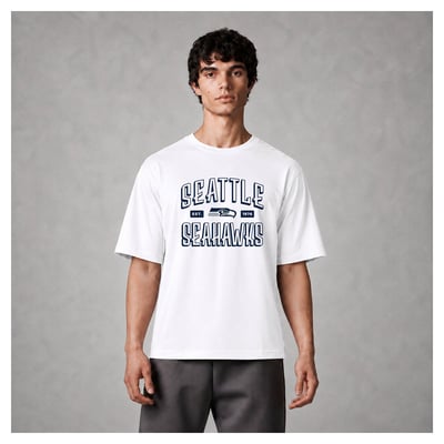 Seattle Seahawks Levelwear Luxe Moment Stronghold Knit T-Shirt - White