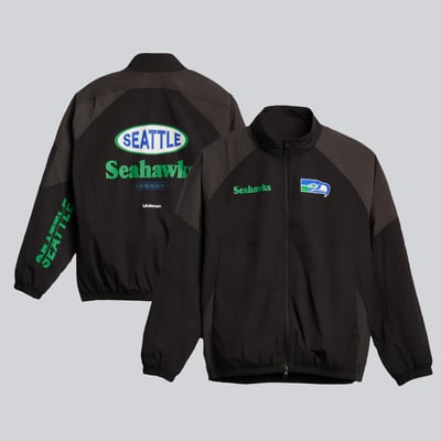 Seattle Seahawks lululemon Nylon Oversized Track Jacket - Black