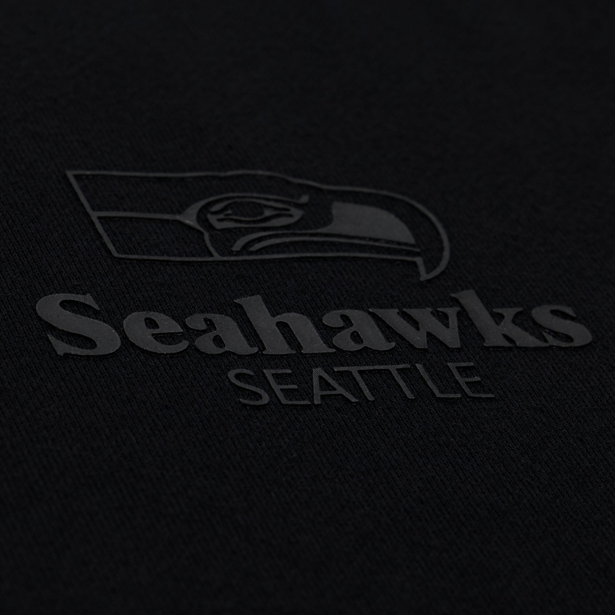 Men's Mitchell & Ness Royal Seattle Seahawks Core Essentials Micro Logo Fleece Sweatshirt