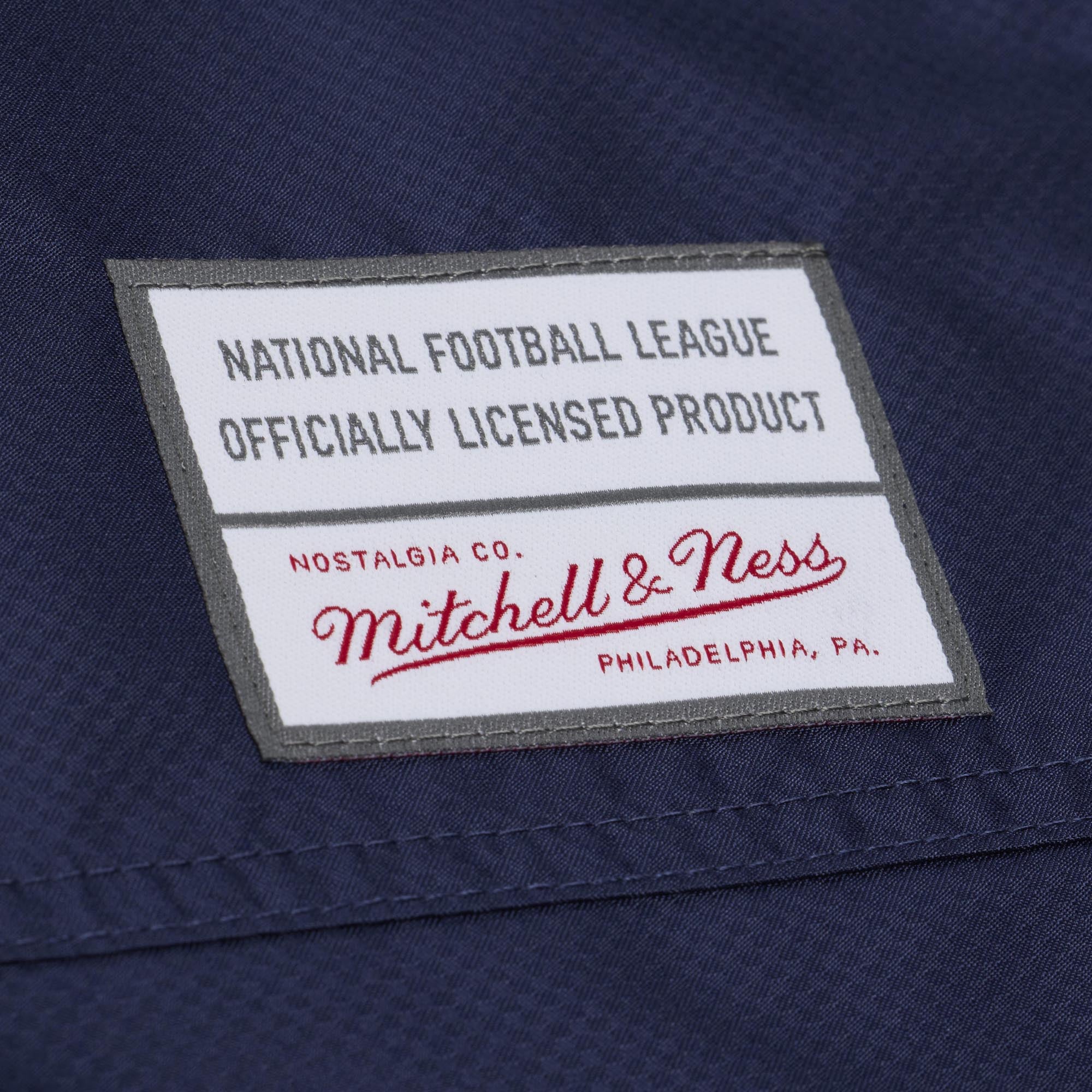 Coupe-vent Mitchell & Ness pour homme, vert fluo/bleu marine, motif à carreaux triples Seattle Seahawks, fermeture éclair au quart