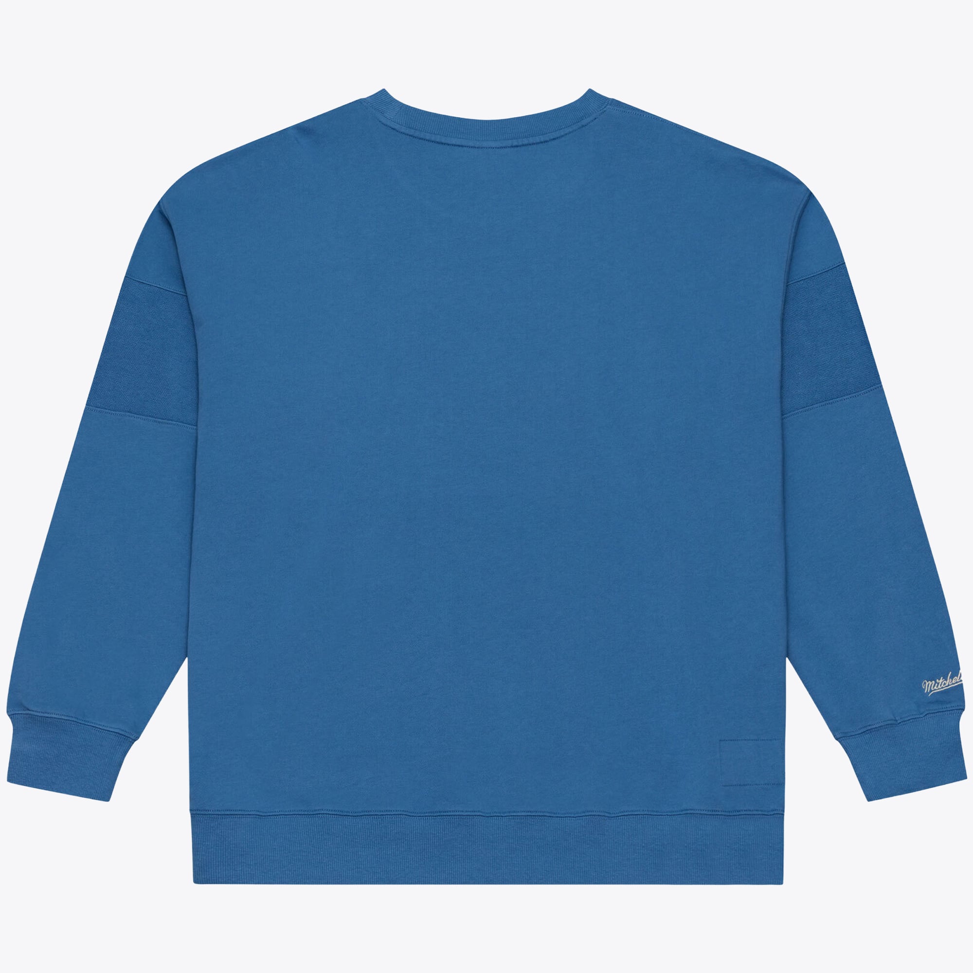 Sweat-shirt polaire surdimensionné Mitchell & Ness Royal Seattle Seahawks pour homme