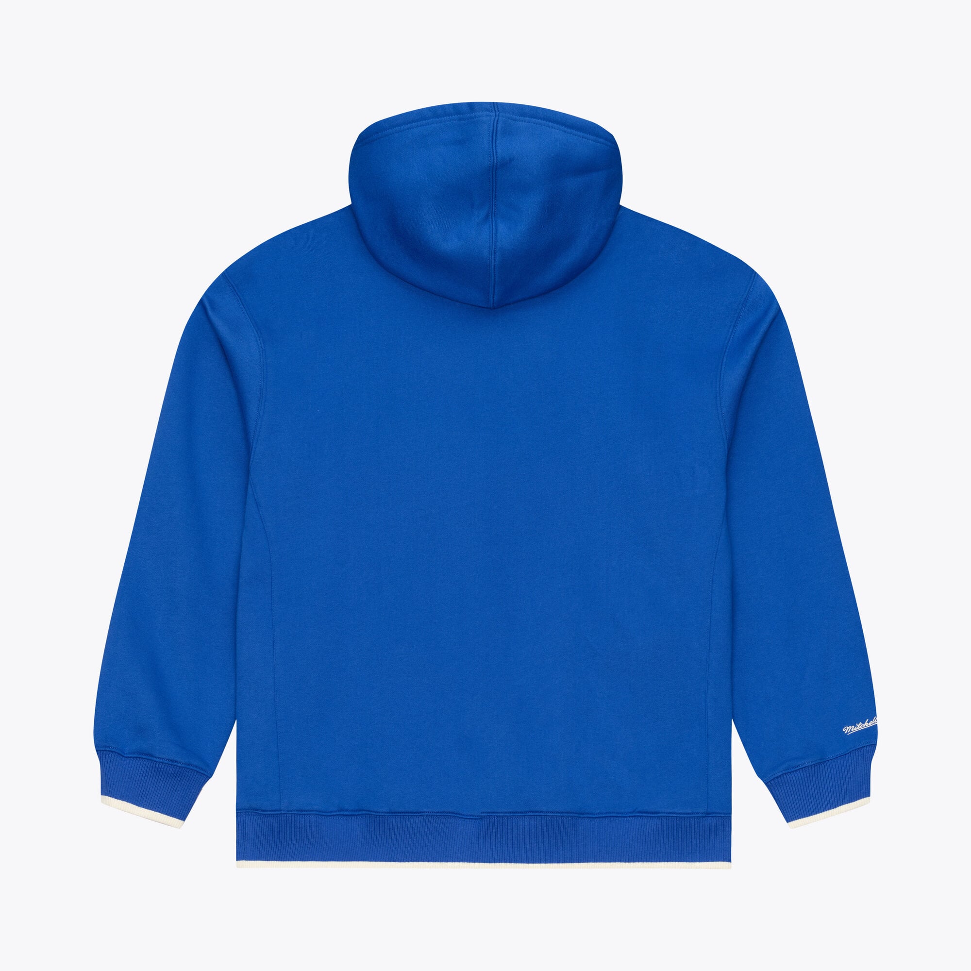 Sweat à capuche en polaire épaisse Mitchell & Ness Royal Seattle Seahawks pour homme