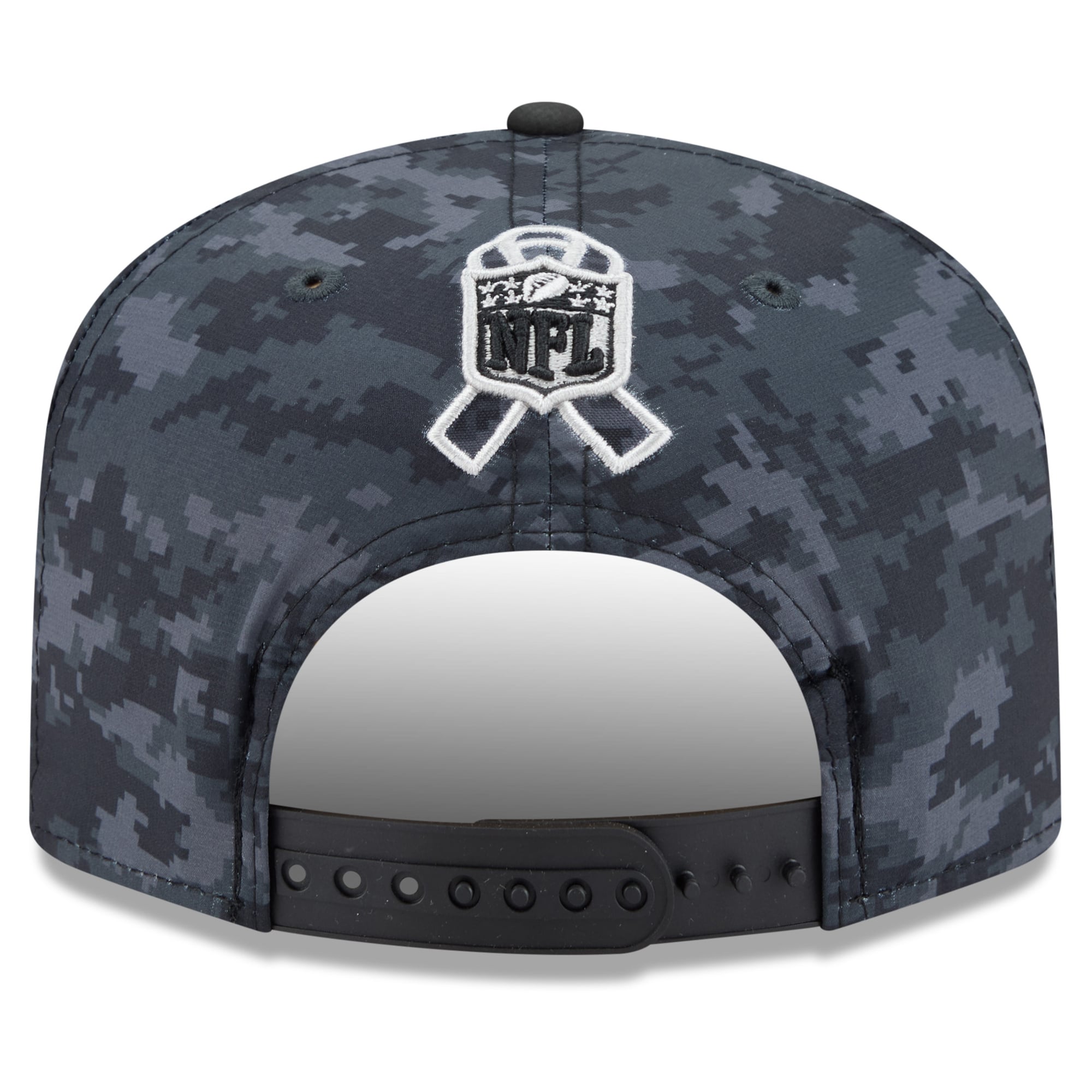 Casquette ajustable New Era noire Seattle Seahawks 2026 Salute To Service 19TWENTY pour homme