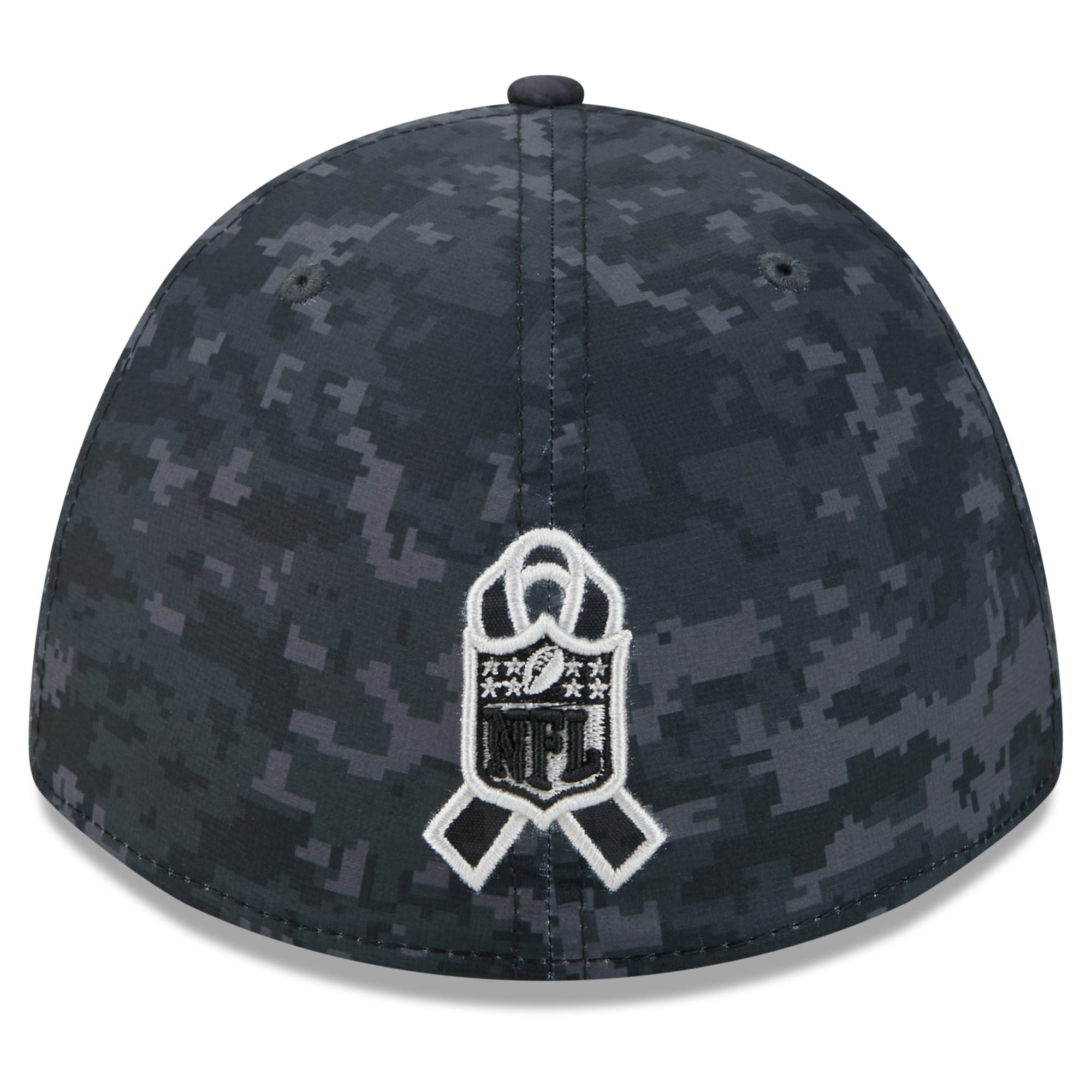 Casquette extensible New Era noire Seattle Seahawks 2026 Salute To Service 39THIRTY M-Crown pour homme