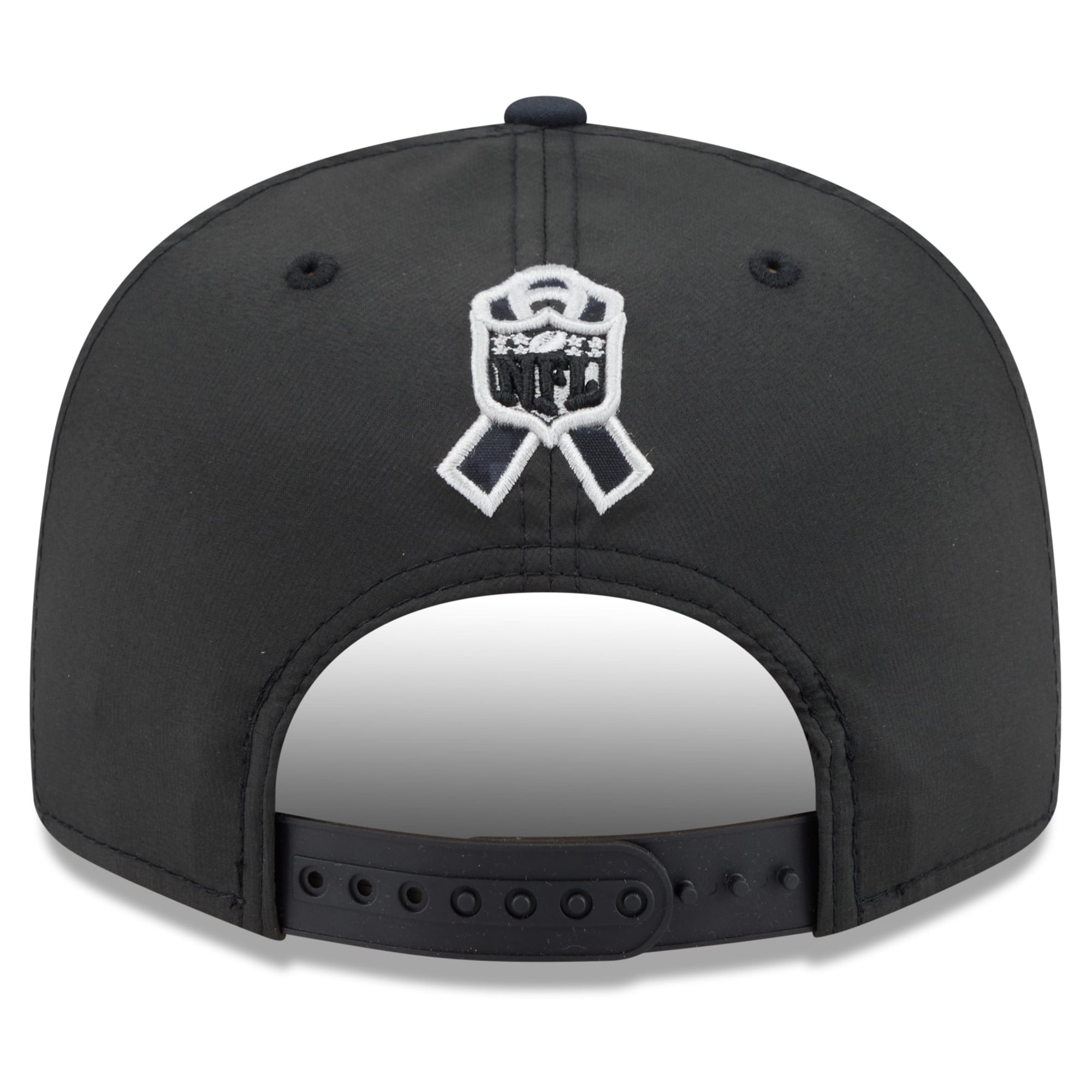 Casquette snapback New Era noire Seattle Seahawks 2026 Salute To Service 9FIFTY pour homme