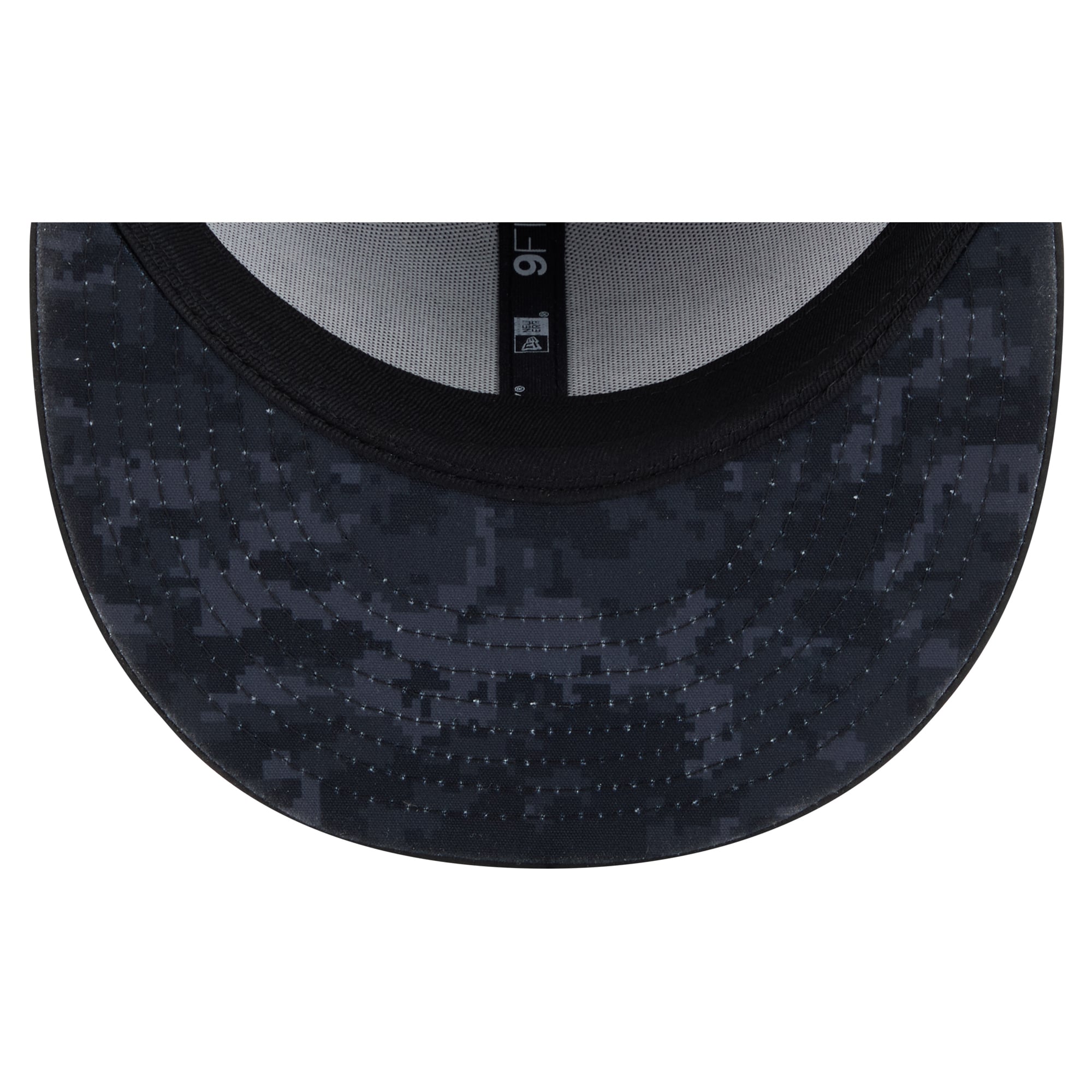 Casquette snapback New Era noire Seattle Seahawks 2026 Salute To Service 9FIFTY pour homme