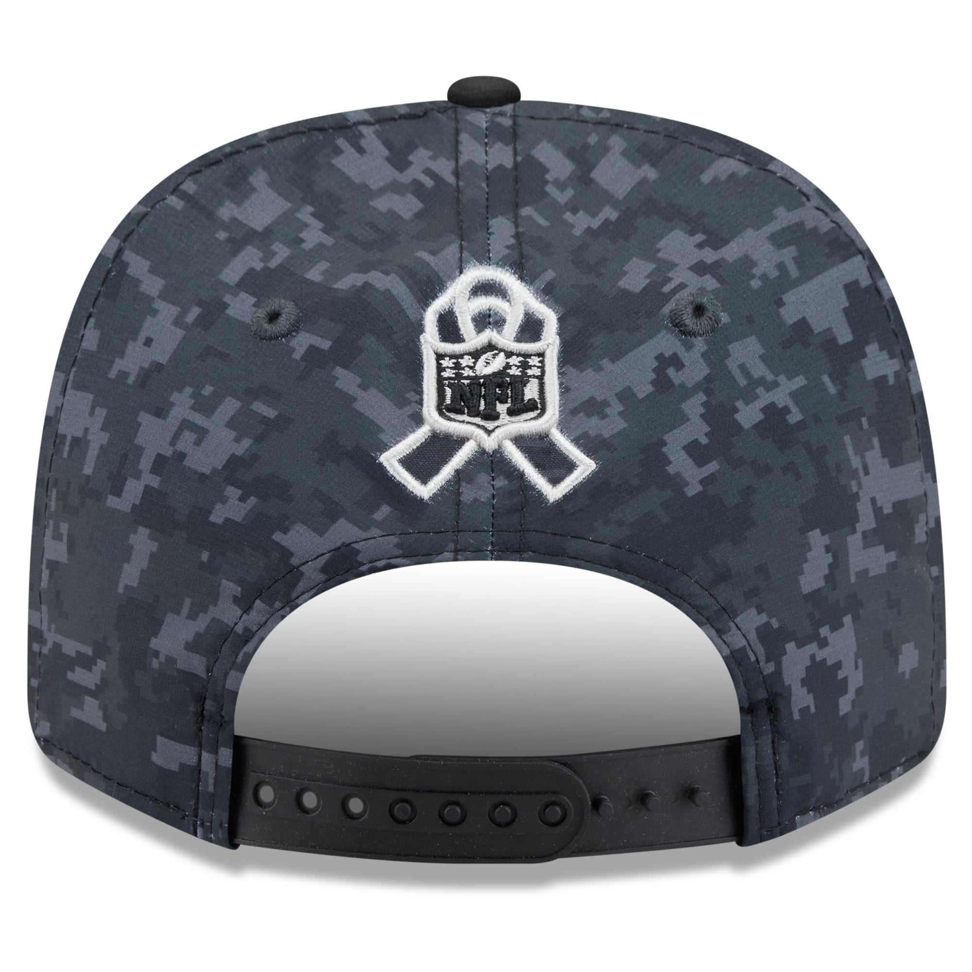 Casquette ajustable New Era noire Seattle Seahawks 2026 Salute To Service 9SEVENTY pour homme