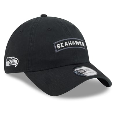 Seattle Seahawks New Era 2026 Salute To Service Casual Classic Adjustable Hat - Black