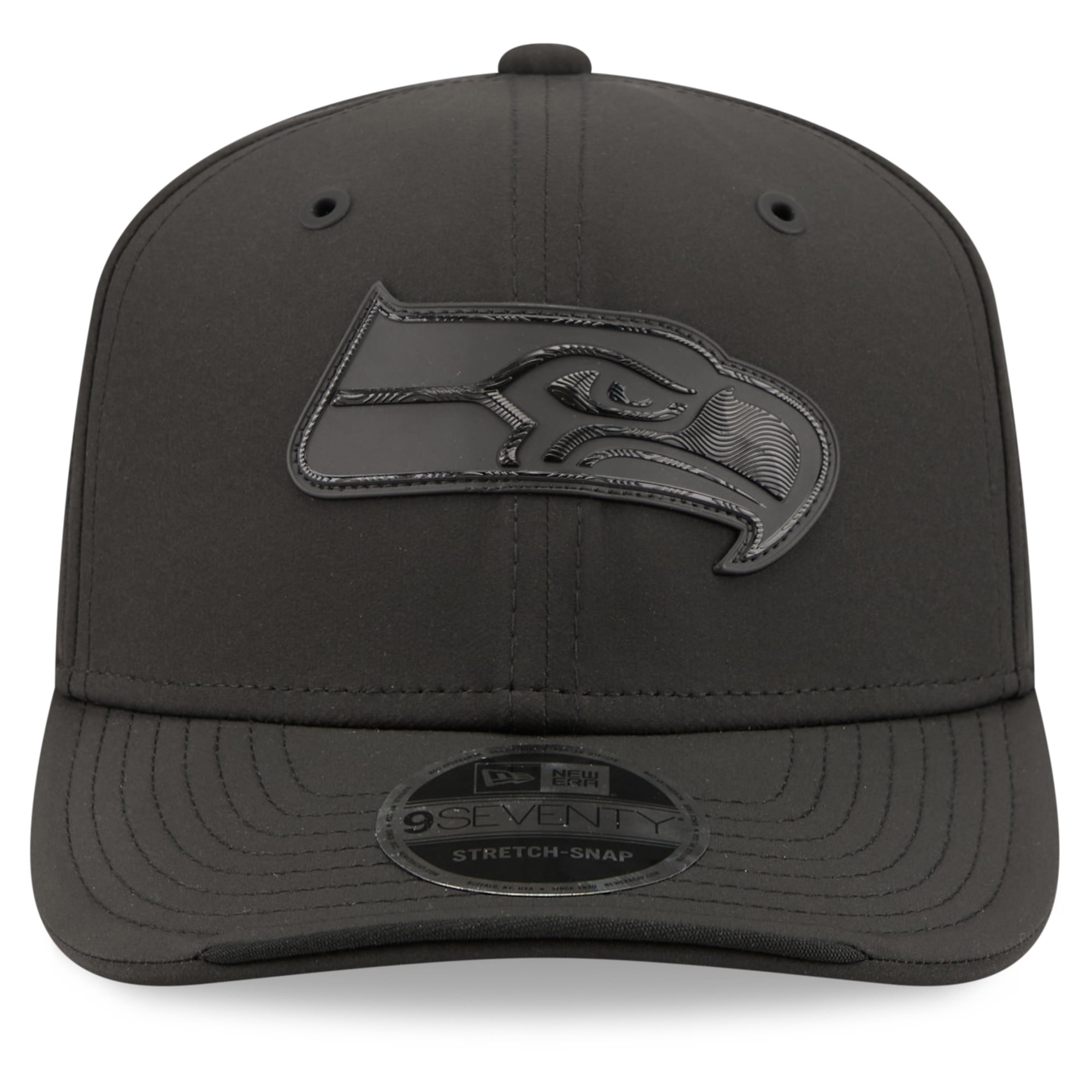 Men's New Era Black Seattle Seahawks 2026 Sideline 9SEVENTY Adjustable Hat