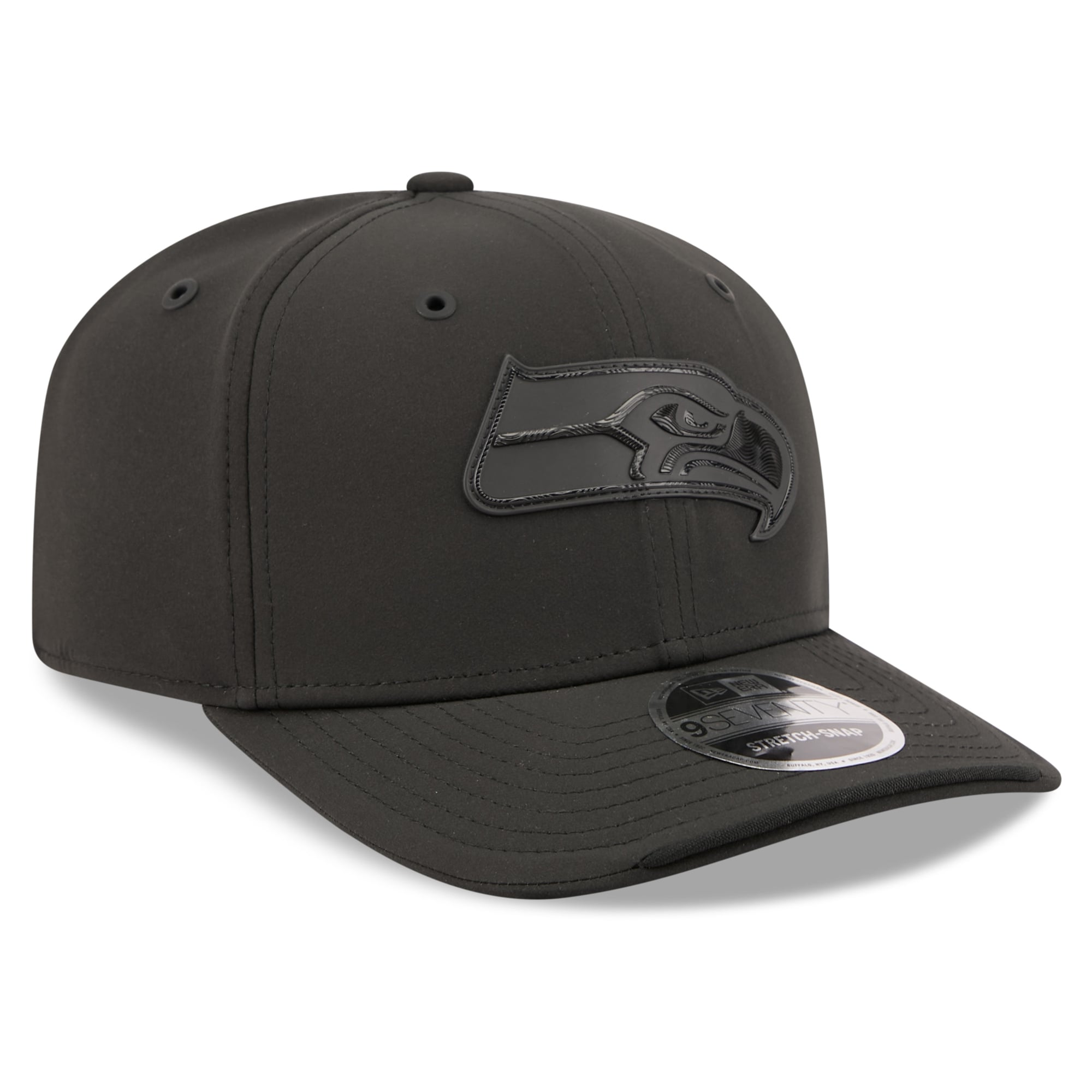 Men's New Era Black Seattle Seahawks 2026 Sideline 9SEVENTY Adjustable Hat