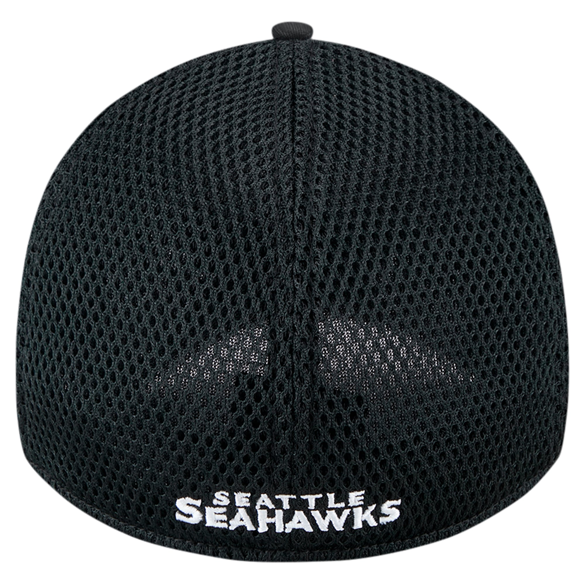 Casquette New Era noire Seattle Seahawks Main Neo 39THIRTY Flex pour homme