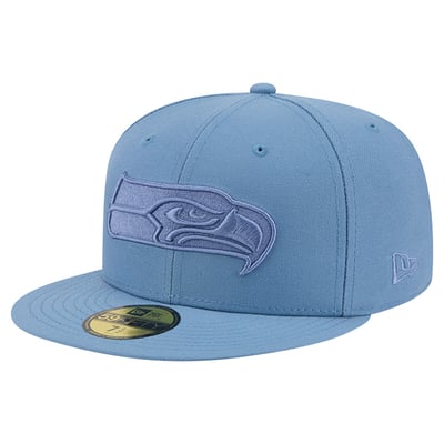 Seattle Seahawks New Era Color Pack 59FIFTY Fitted Hat - Blue