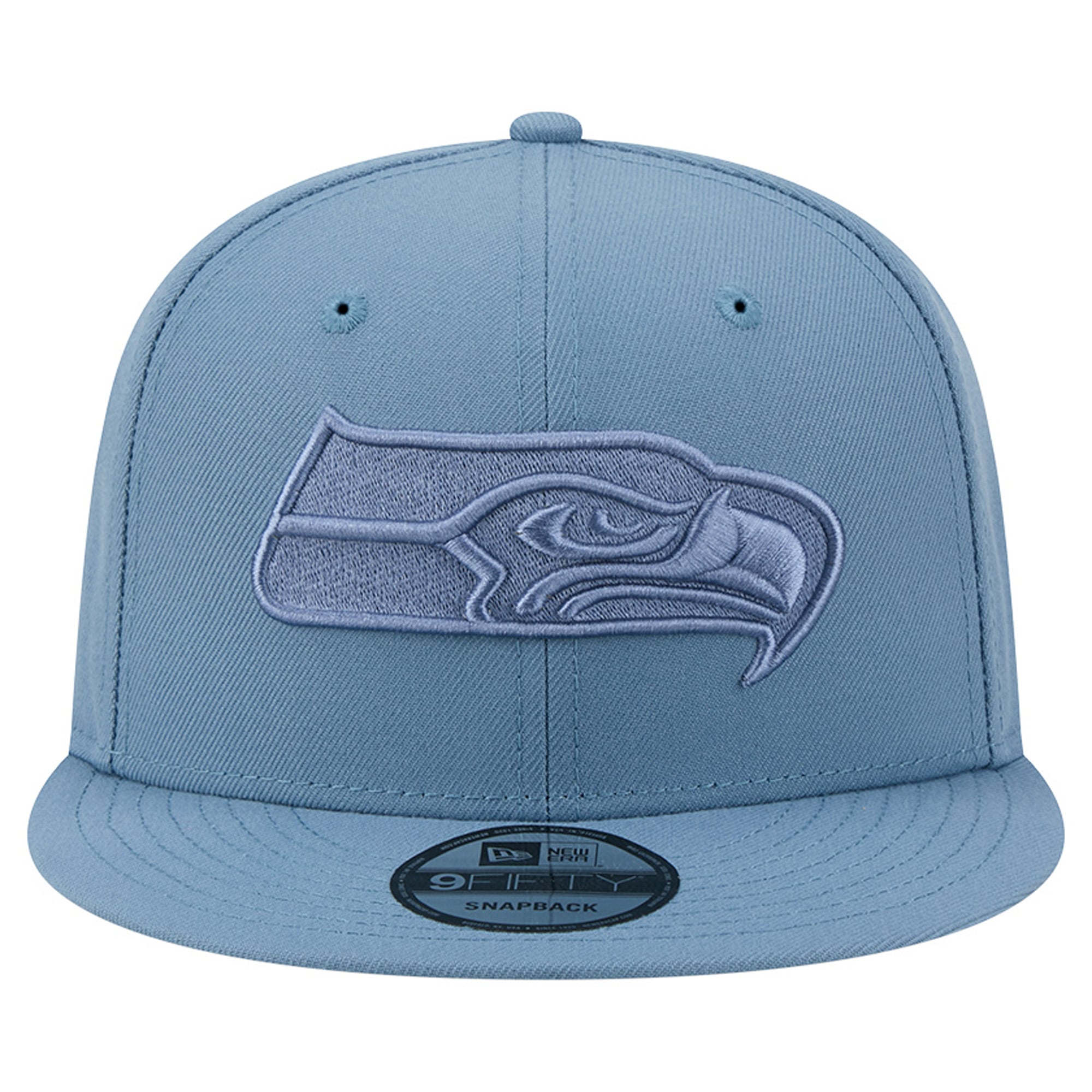 Casquette snapback New Era 9FIFTY bleue Seattle Seahawks pour homme