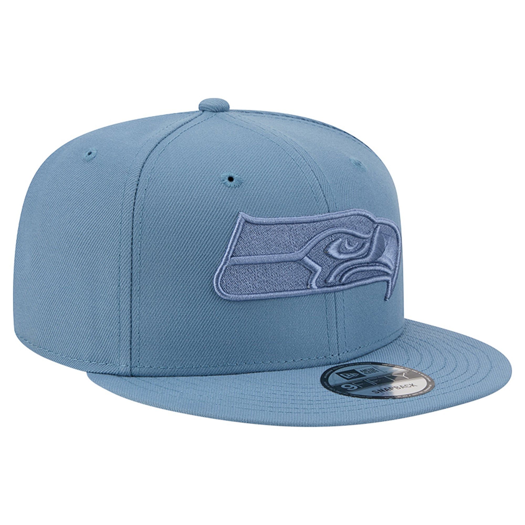 Casquette snapback New Era 9FIFTY bleue Seattle Seahawks pour homme