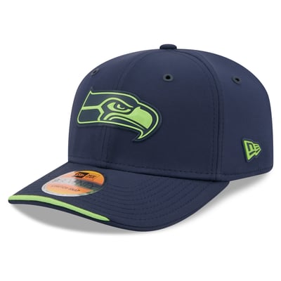 Seattle Seahawks New Era 2026 Sideline 9SEVENTY Adjustable Hat - College Navy