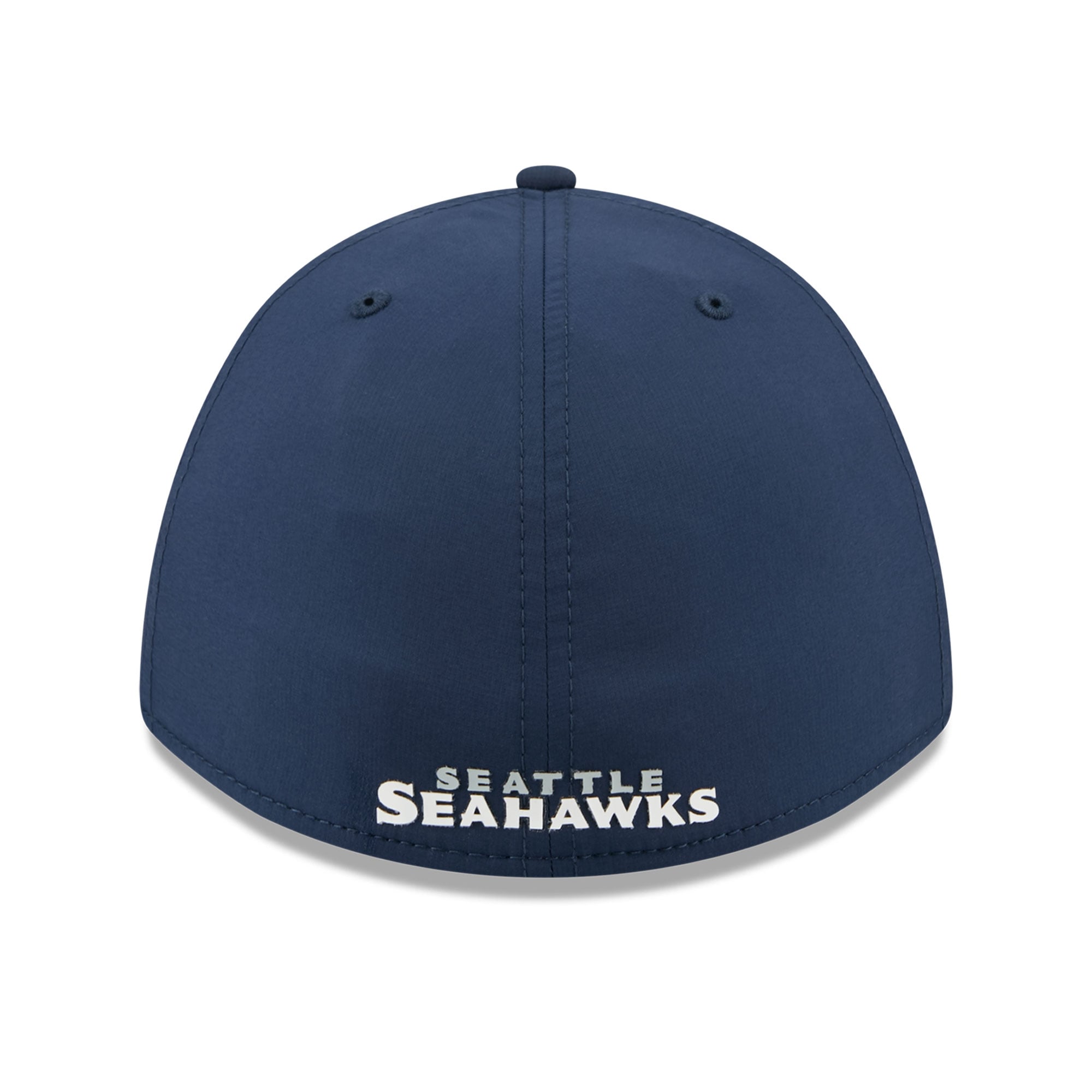 Casquette New Era College bleu marine Seattle Seahawks 39THIRTY M-Crown Flex pour homme