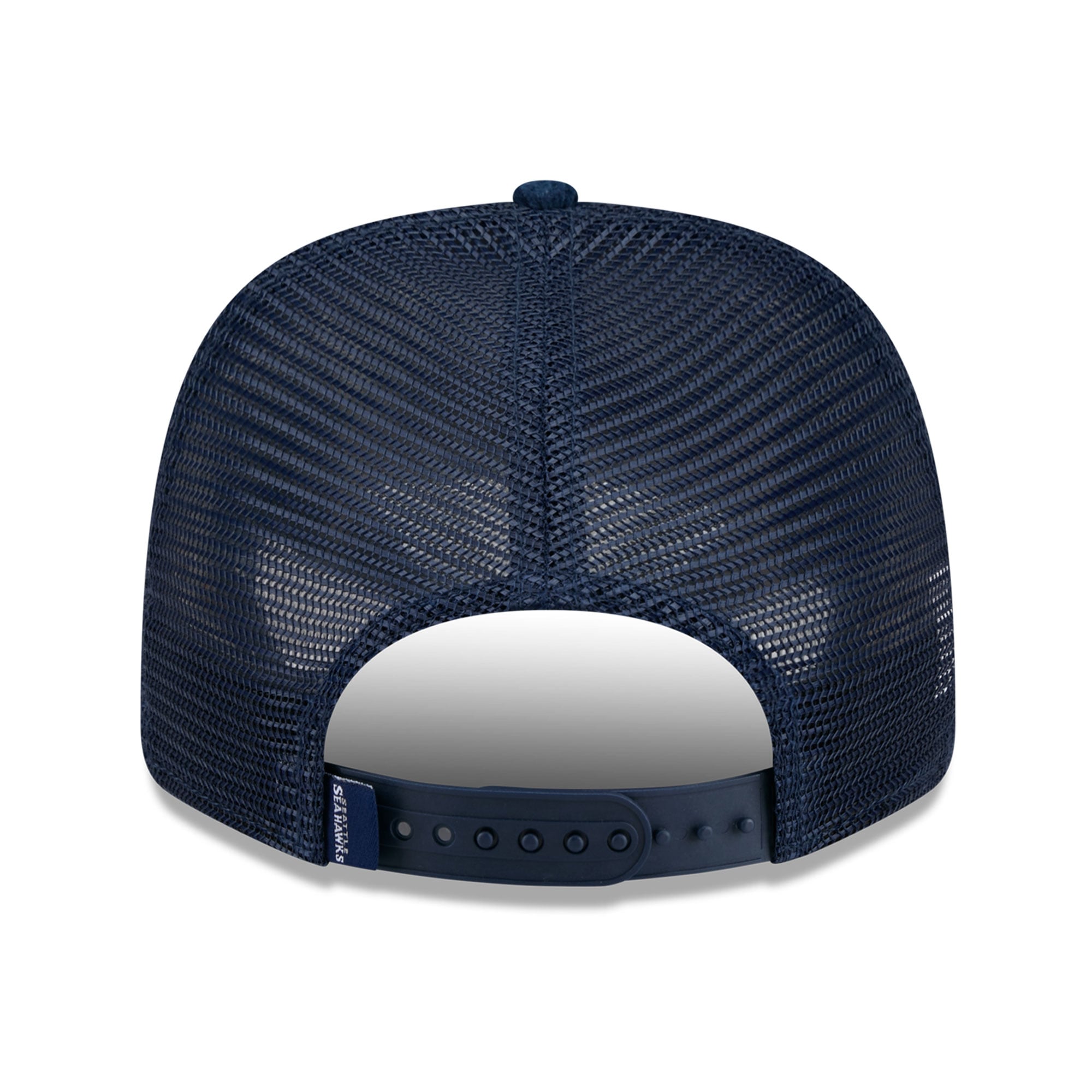 Casquette ajustable New Era College Navy Seattle Seahawks Deceptor 9SEVENTY pour homme