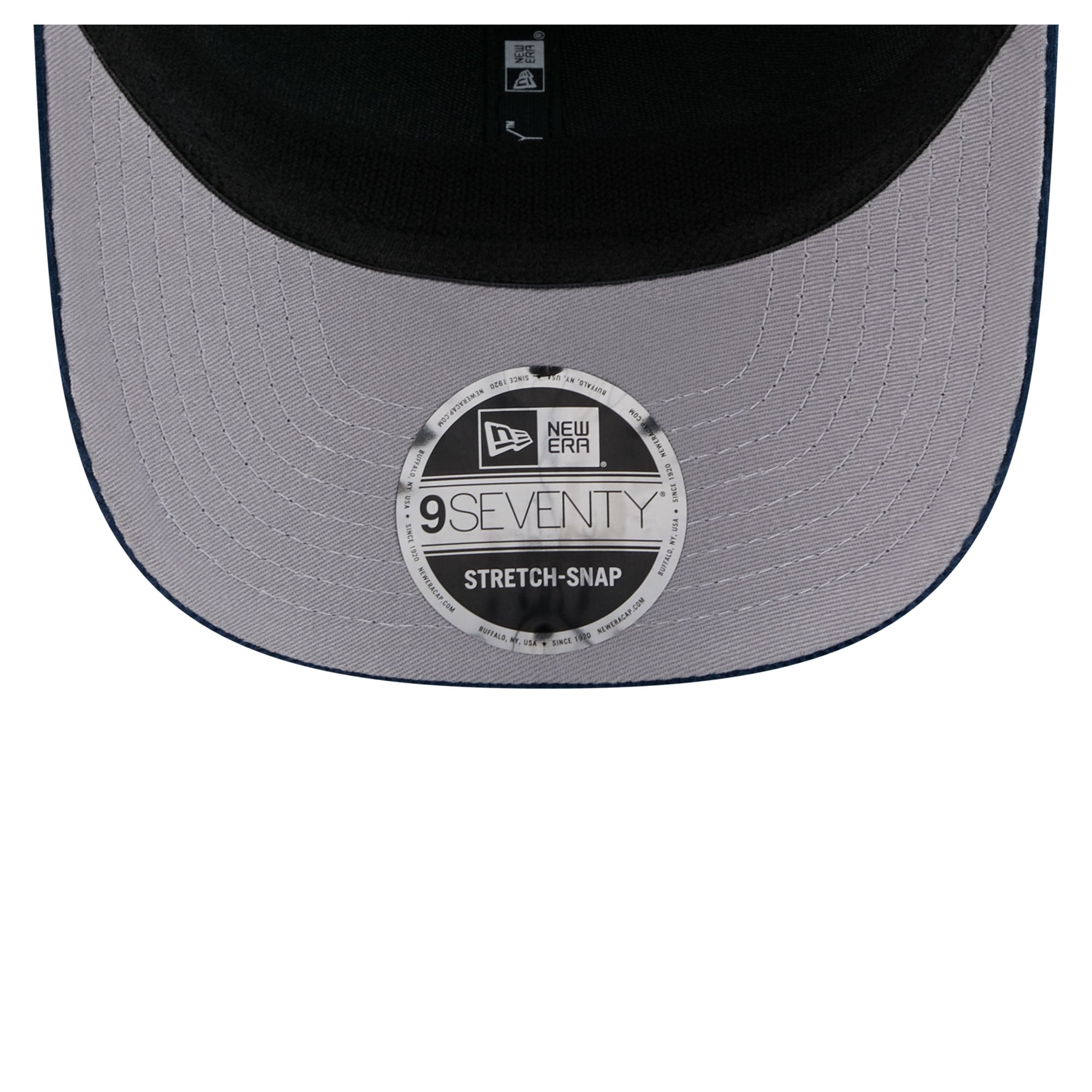 Casquette ajustable New Era College Navy Seattle Seahawks Deceptor 9SEVENTY pour homme