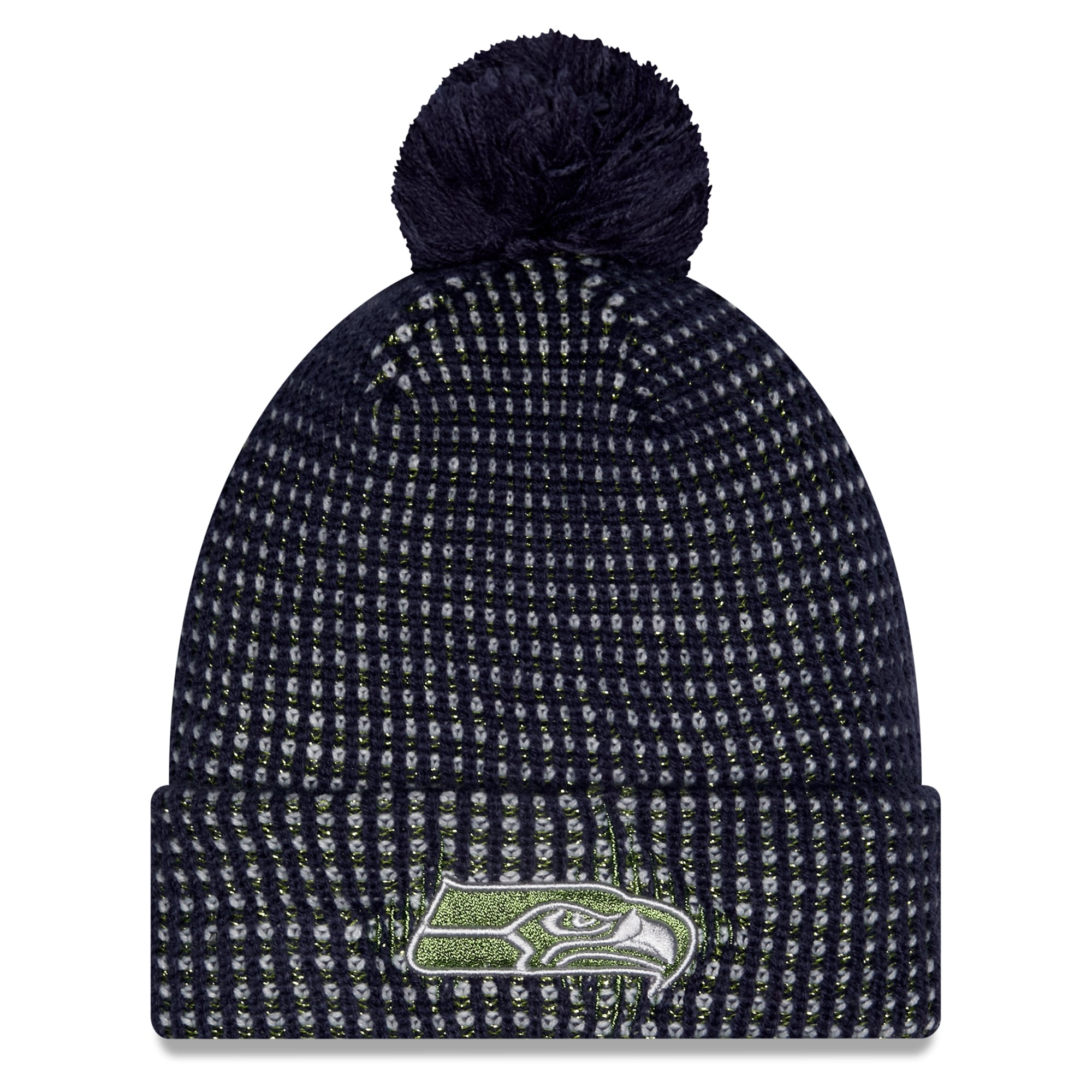 Bonnet à revers New Era College Navy Seattle Seahawks Rivalries Collection pour homme