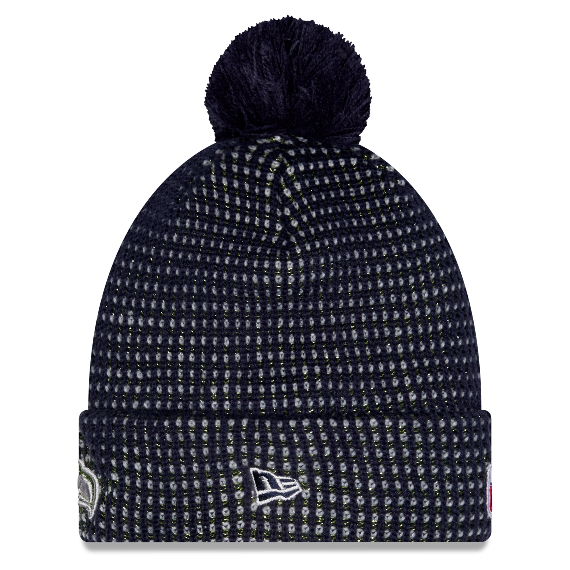 Bonnet à revers New Era College Navy Seattle Seahawks Rivalries Collection pour homme