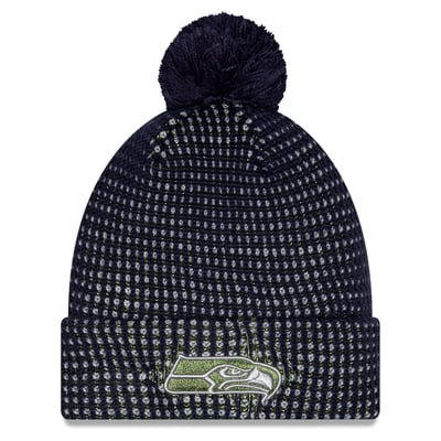 Seattle Seahawks New Era Rivalries Collection Cuffed Knit Hat - College Navy