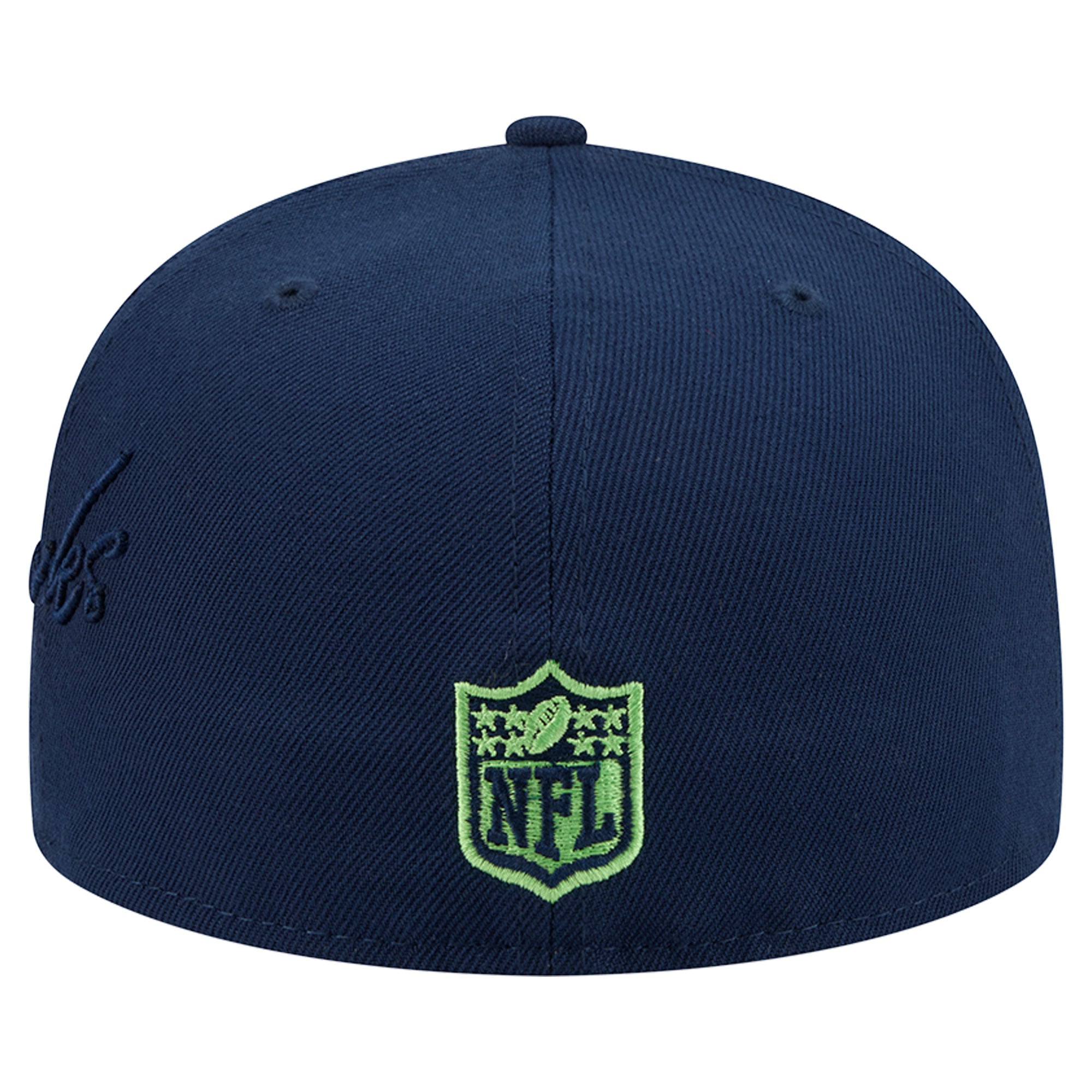 Casquette ajustée New Era College Navy Seattle Seahawks 59FIFTY pour homme