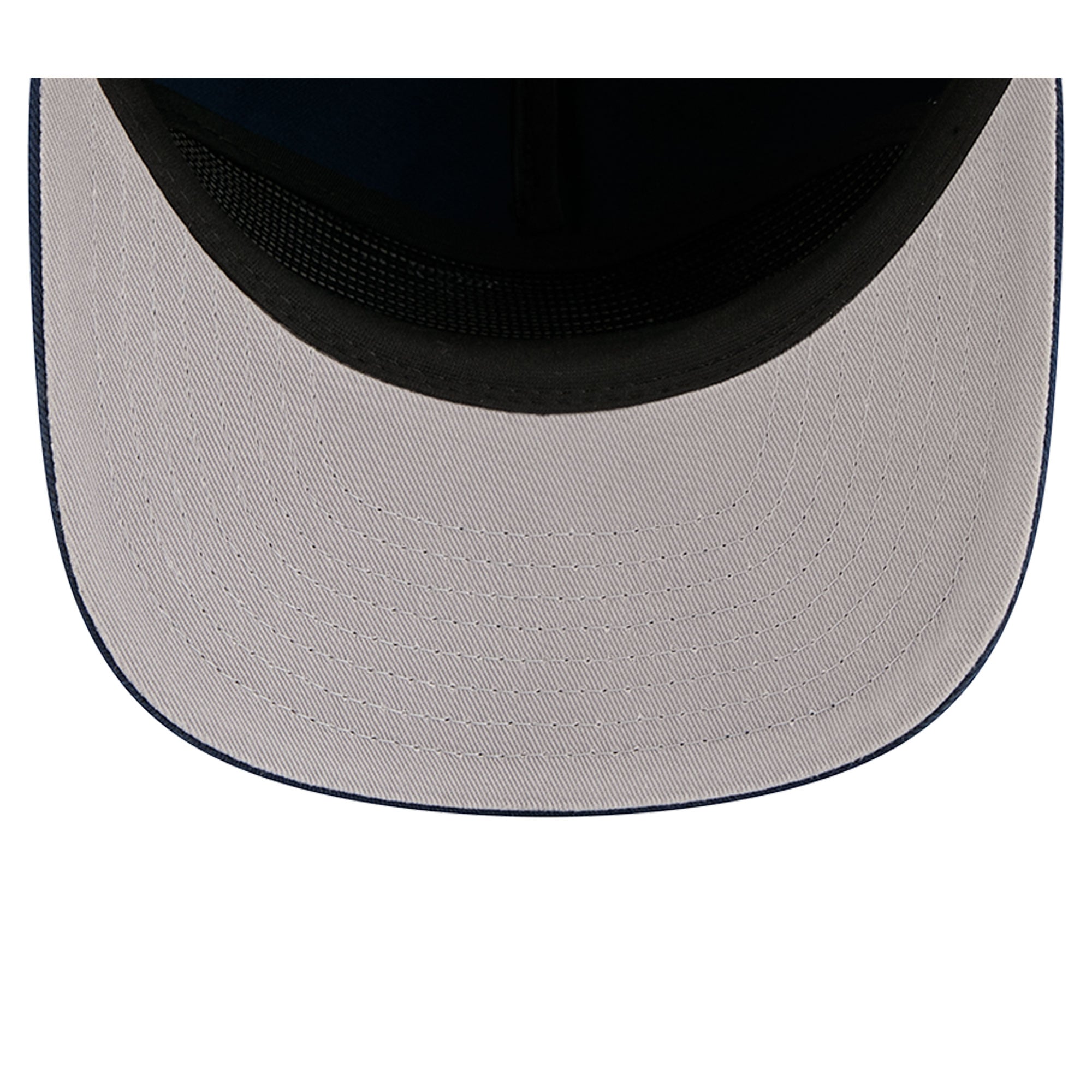 Men's New Era College Navy Seattle Seahawks Stacked 19TWENTY Adjustable Hat
