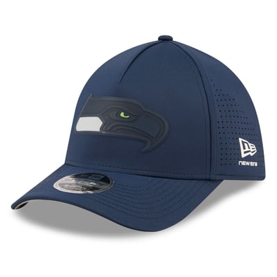  Seattle Seahawks New Era Tonal 39THIRTY A-Frame Flex Hat - College Navy