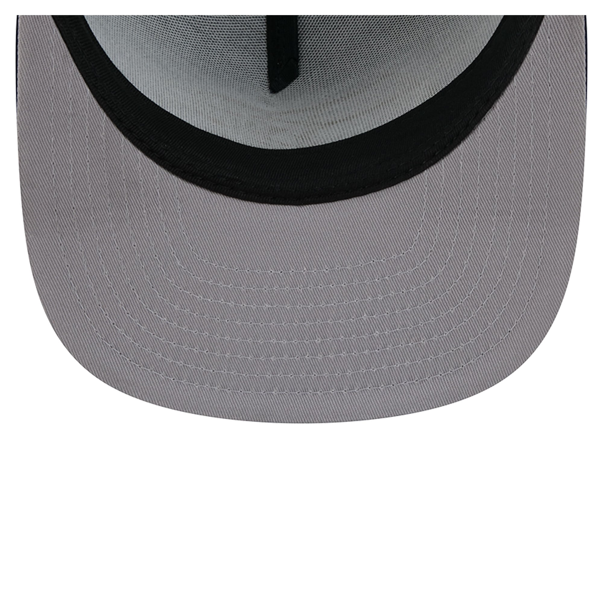 Casquette trucker New Era College pour homme, bleu marine/vert fluo, Seattle Seahawks, maille, style A-Frame, modèle 9FIFTY Snapback