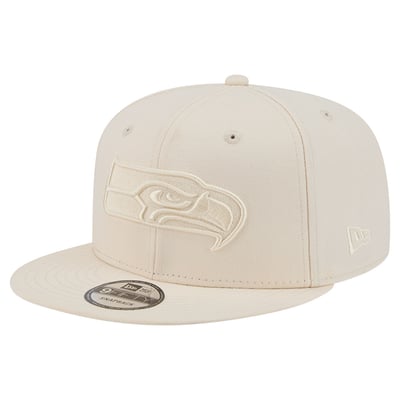 Seattle Seahawks New Era Color Pack 9FIFTY Snapback Hat - Cream