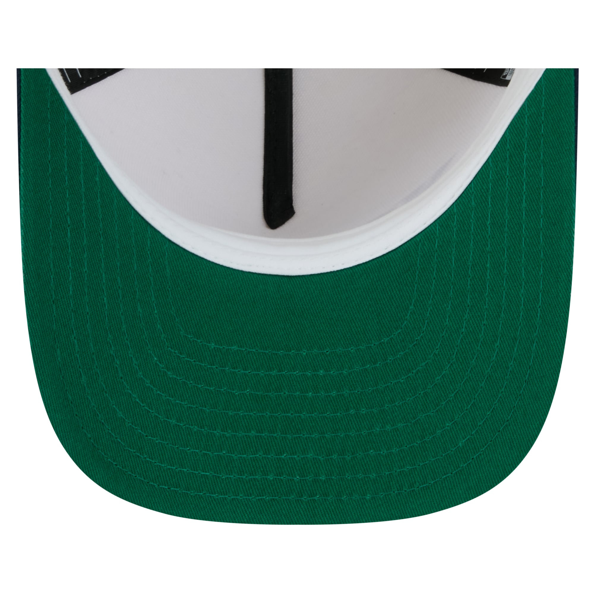 Men's New Era Cream Seattle Seahawks Rivalries Collection Fan Pack A-Frame 9FIFTY Snapback Hat