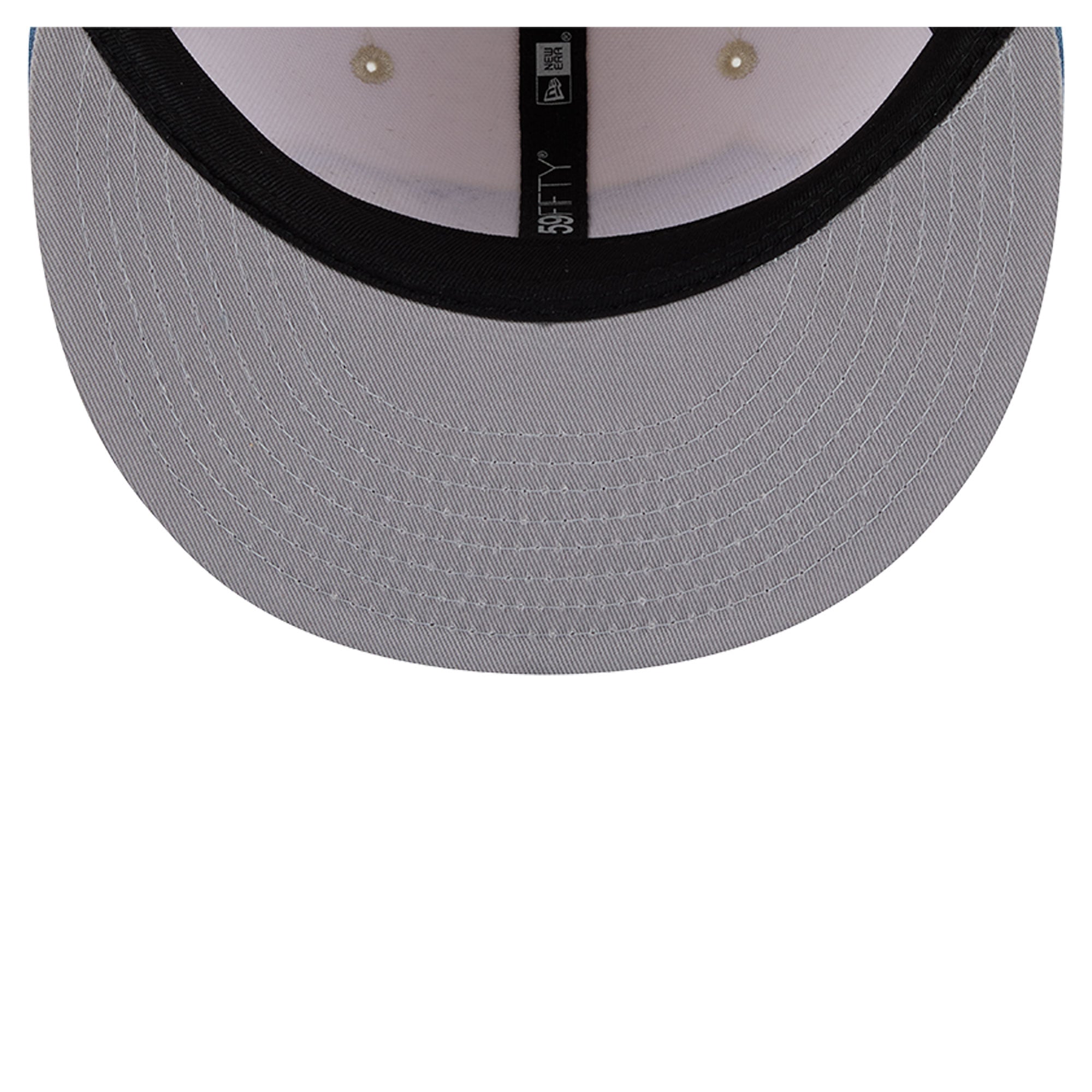 Casquette ajustée New Era 59FIFTY crème/bleu Seattle Seahawks pour homme