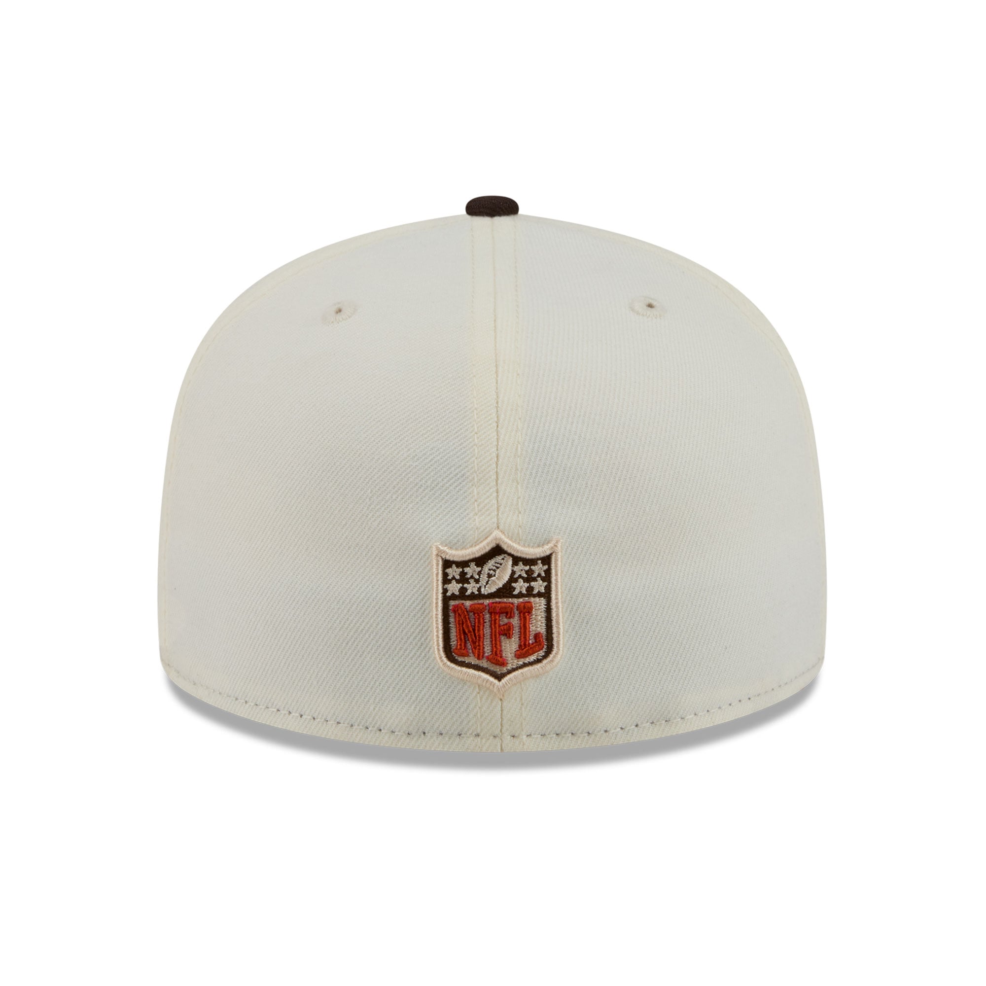 Men's New Era Cream/Brown Seattle Seahawks Pumpkin Spice 59FIFTY Fitted Hat