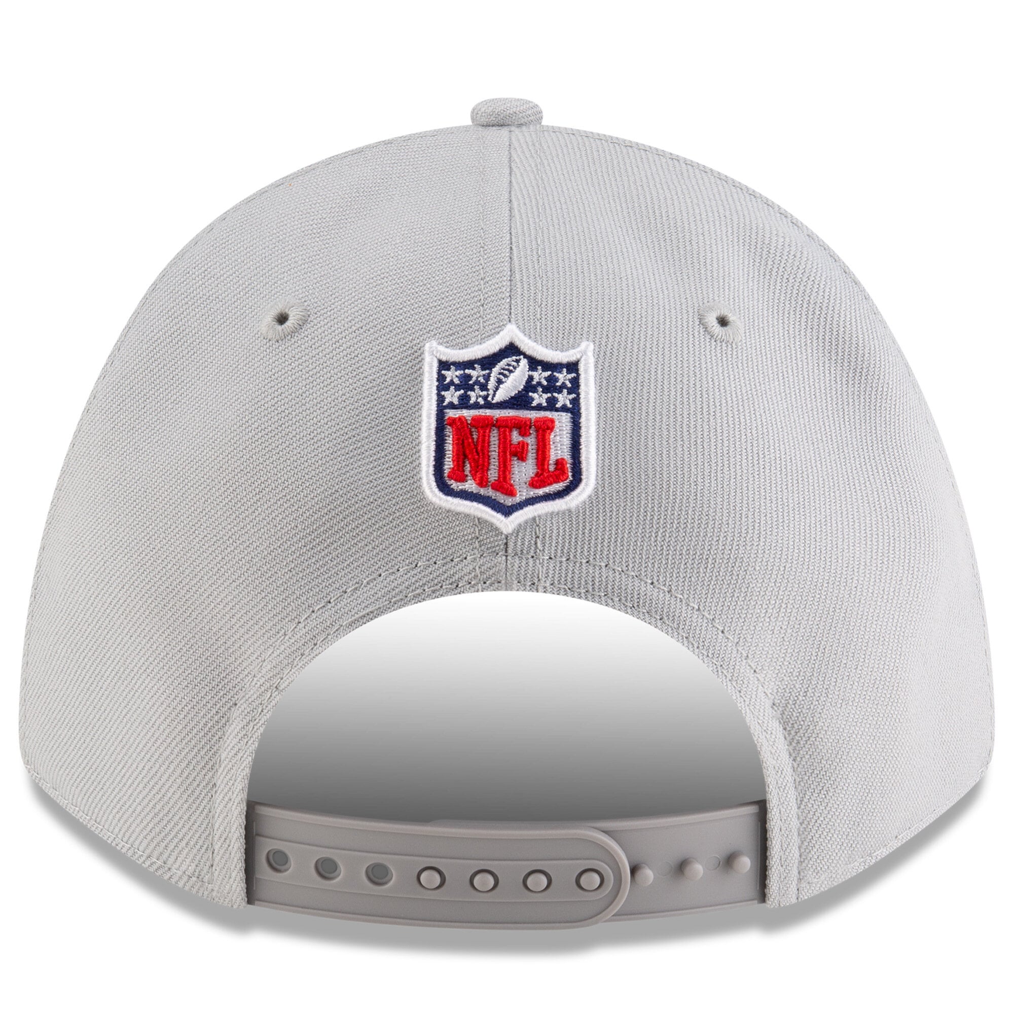 Men's New Era  Gray Seattle Seahawks Rivalries Collection On-Field 9FORTY M-Crown A-Frame Adjustable Hat