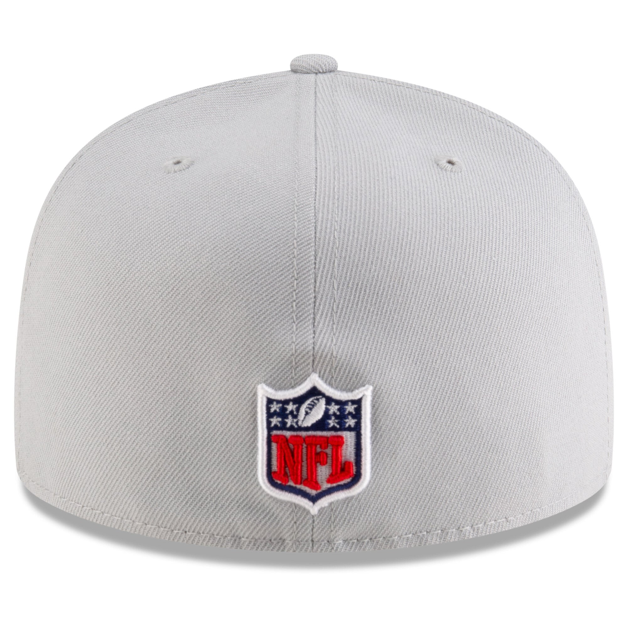Men's New Era Gray Seattle Seahawks Rivalries Collection Sideline Rope 59FIFTY Fitted Hat