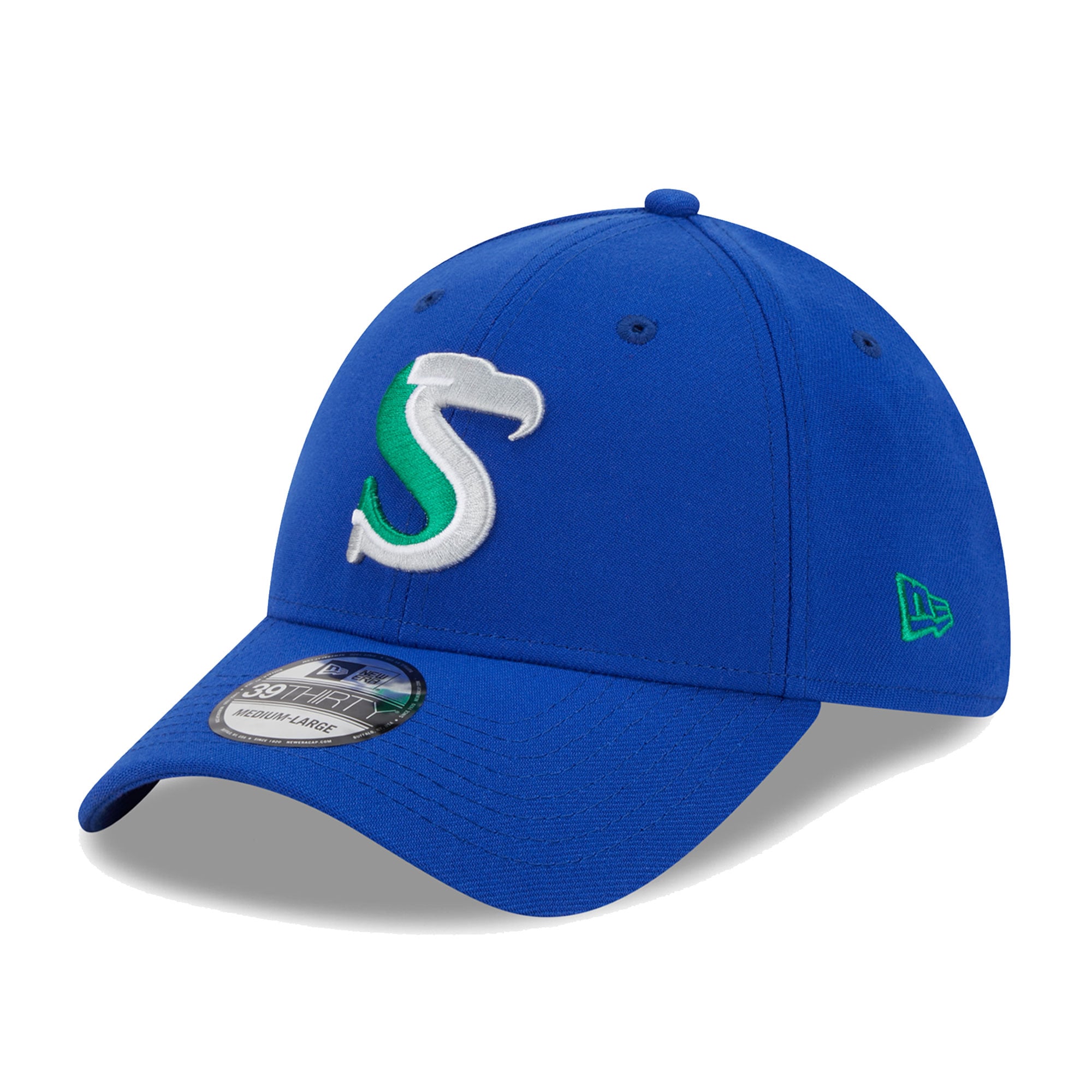 Casquette Flex New Era Royal Seattle Seahawks City Originals 39THIRTY pour homme