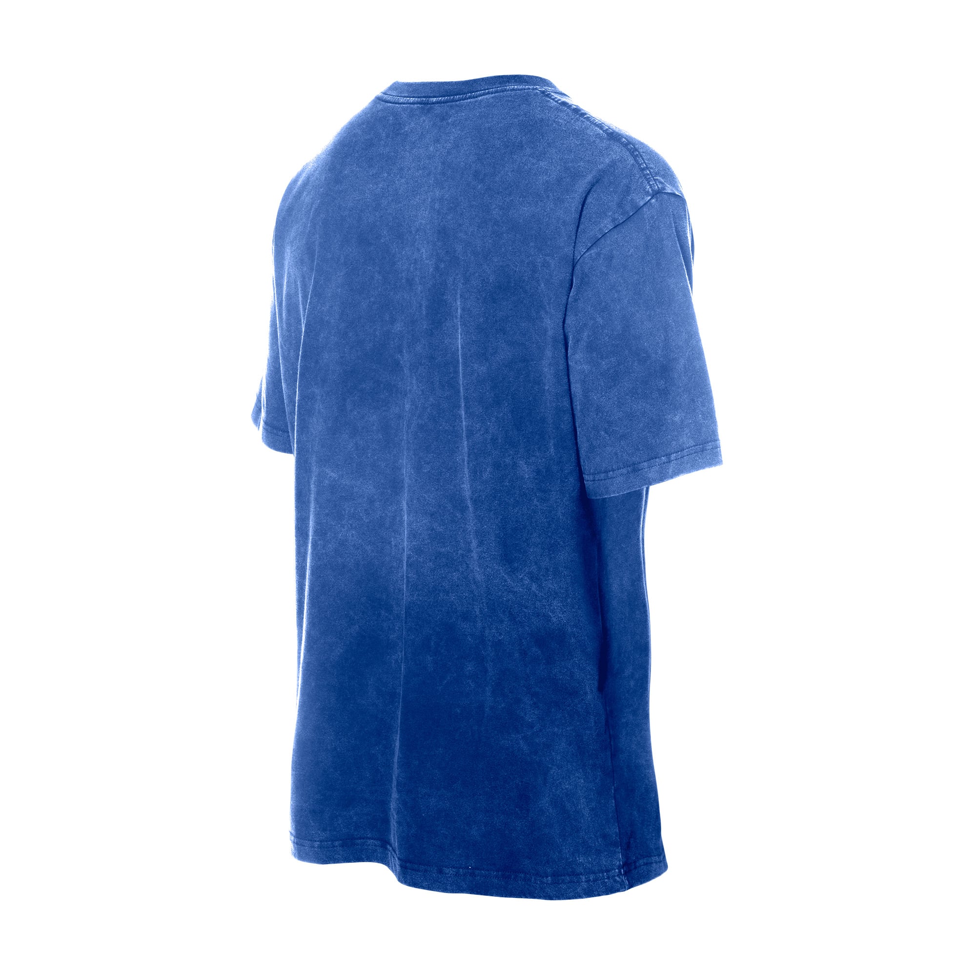 T-shirt homme New Era Royal Seattle Seahawks Throwback à délavage minéral