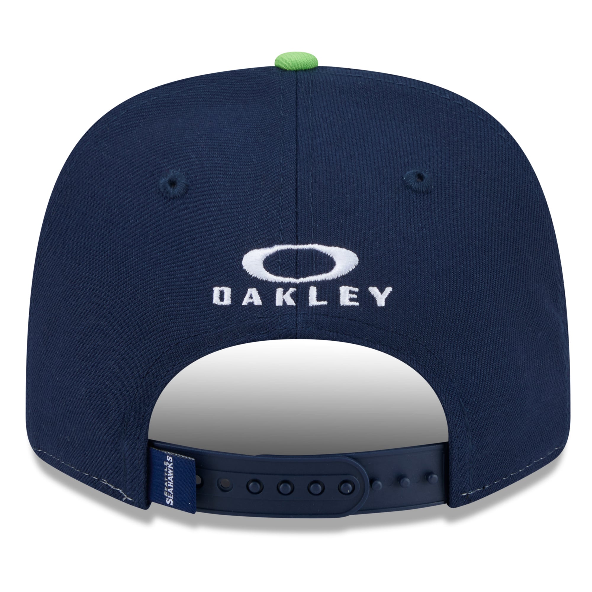 Men's New Era x Oakley College Navy Seattle Seahawks 9SEVENTY Adjustable Hat