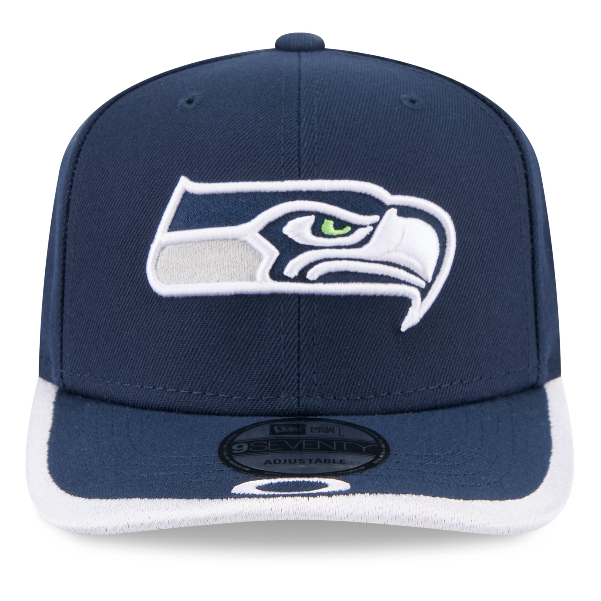 Men's New Era x Oakley College Navy Seattle Seahawks 9SEVENTY Adjustable Hat