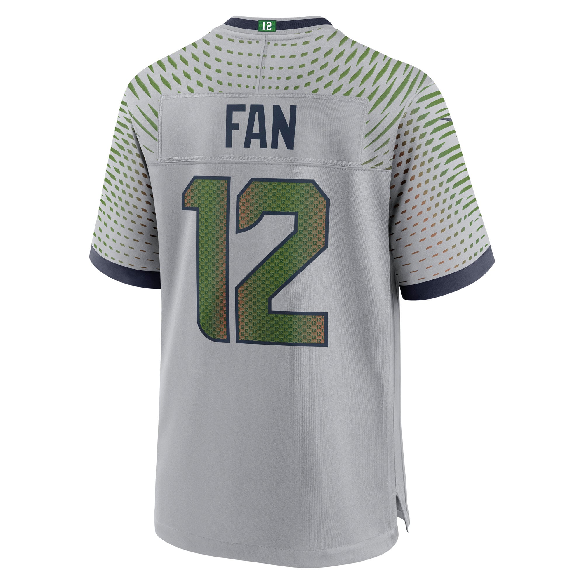 Men's Nike 12s Gray Seattle Seahawks Rivalries Collection Game Jersey
