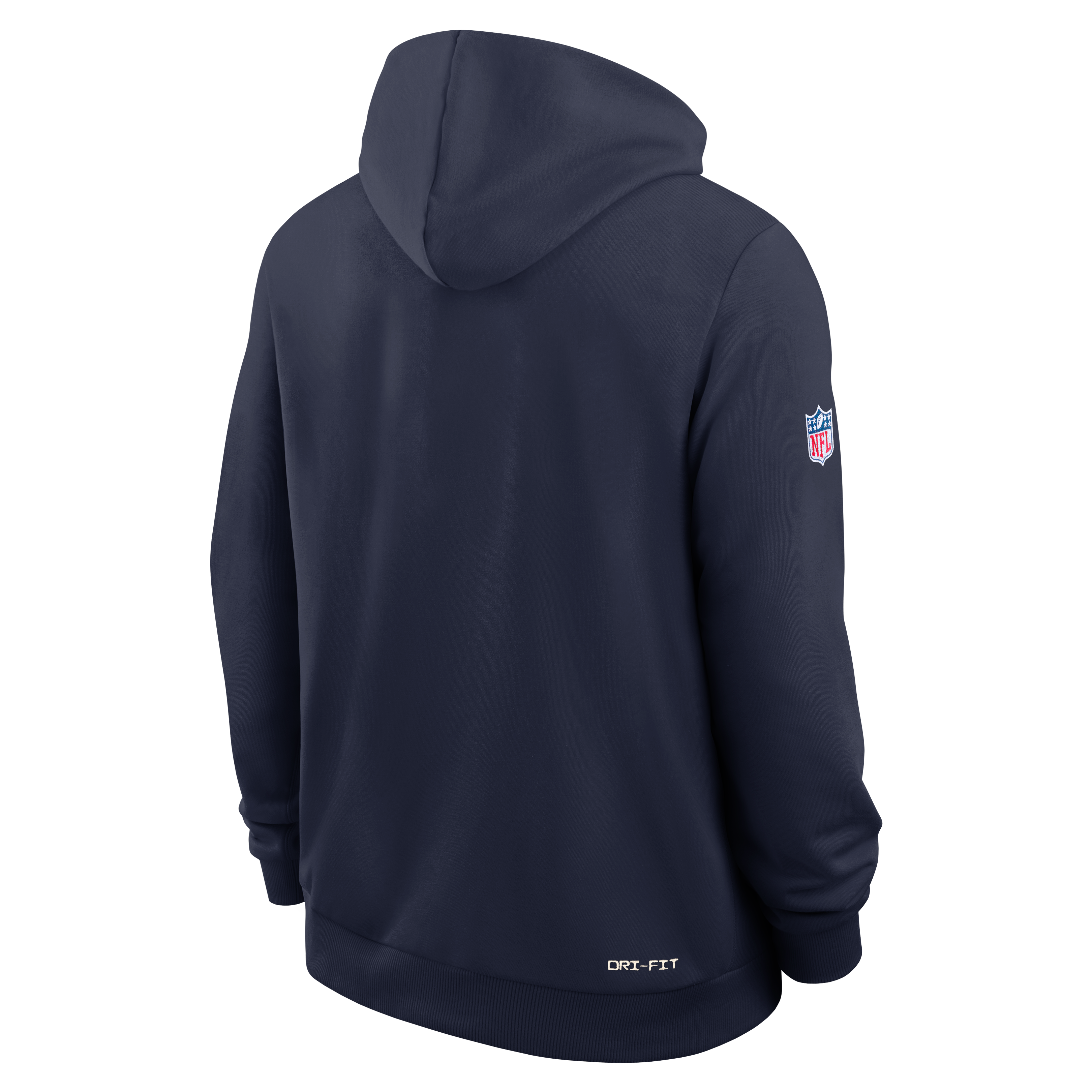 Men's Nike College Navy Seattle Seahawks Sideline Standard Issue Dri-FIT Full-Zip Hoodie