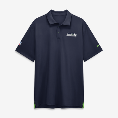Seattle Seahawks Nike Sideline Tour Dri-FIT Polo - College Navy