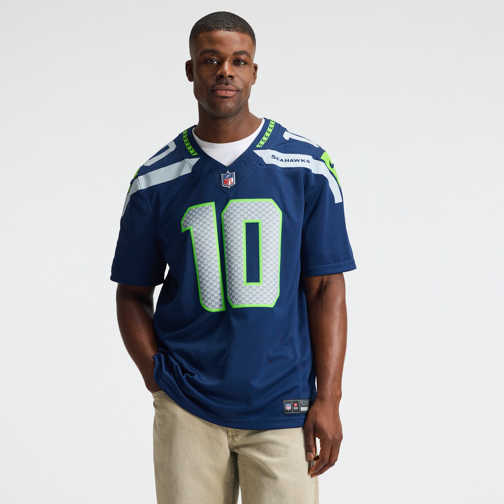 Maillot Nike Cooper Kupp College Navy Seattle Seahawks Team Vapor F.U.S.E. Stitched Limited pour homme