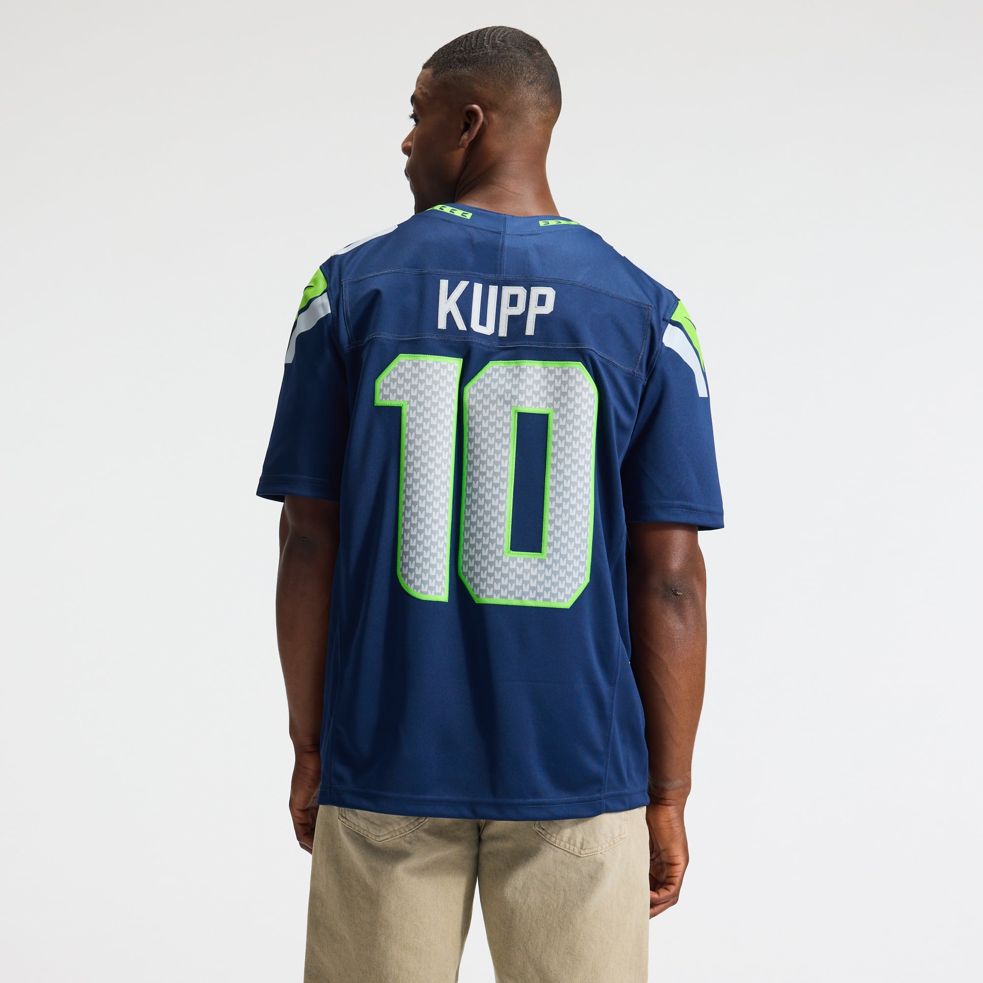 Maillot Nike Cooper Kupp College Navy Seattle Seahawks Team Vapor F.U.S.E. Stitched Limited pour homme