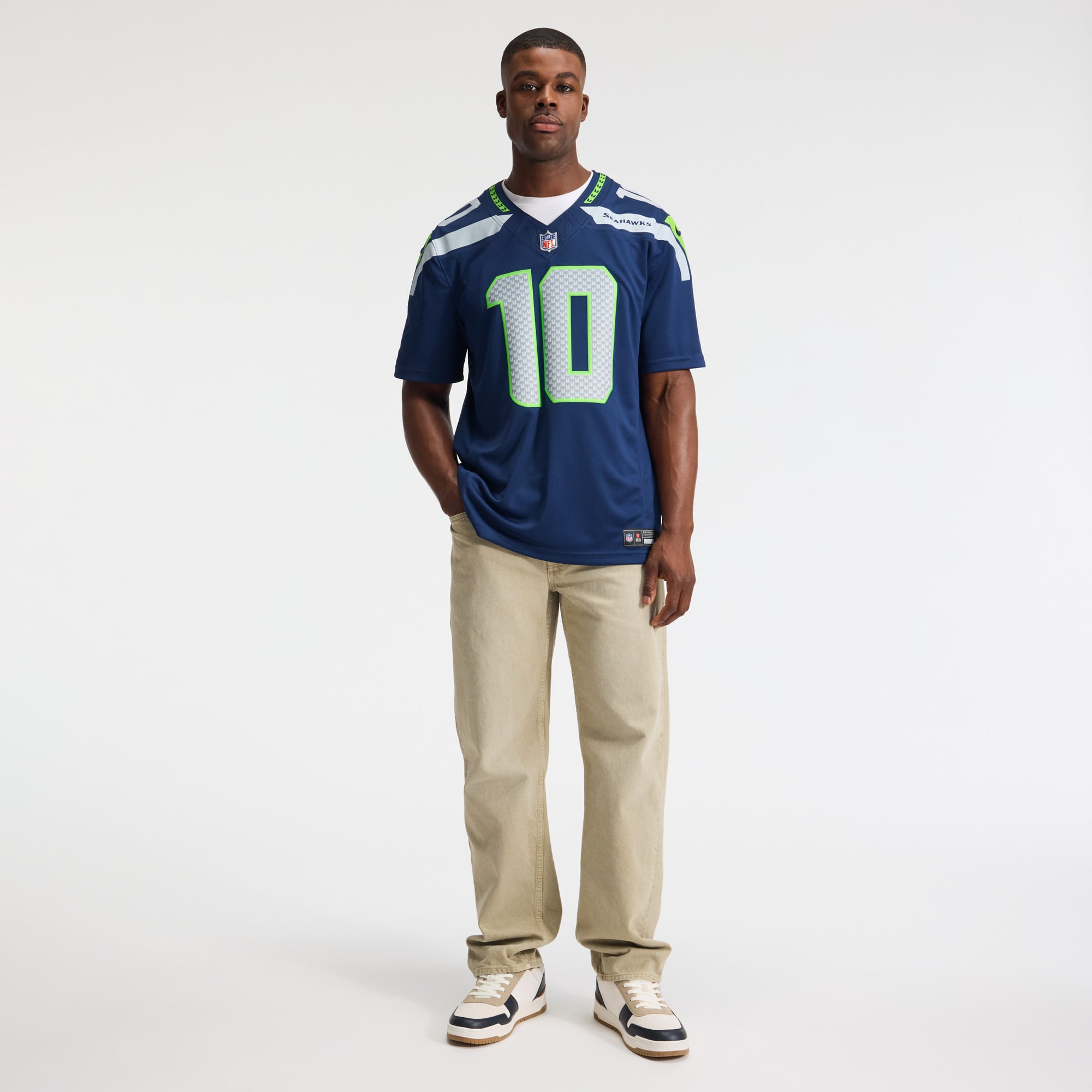 Maillot Nike Cooper Kupp College Navy Seattle Seahawks Team Vapor F.U.S.E. Stitched Limited pour homme