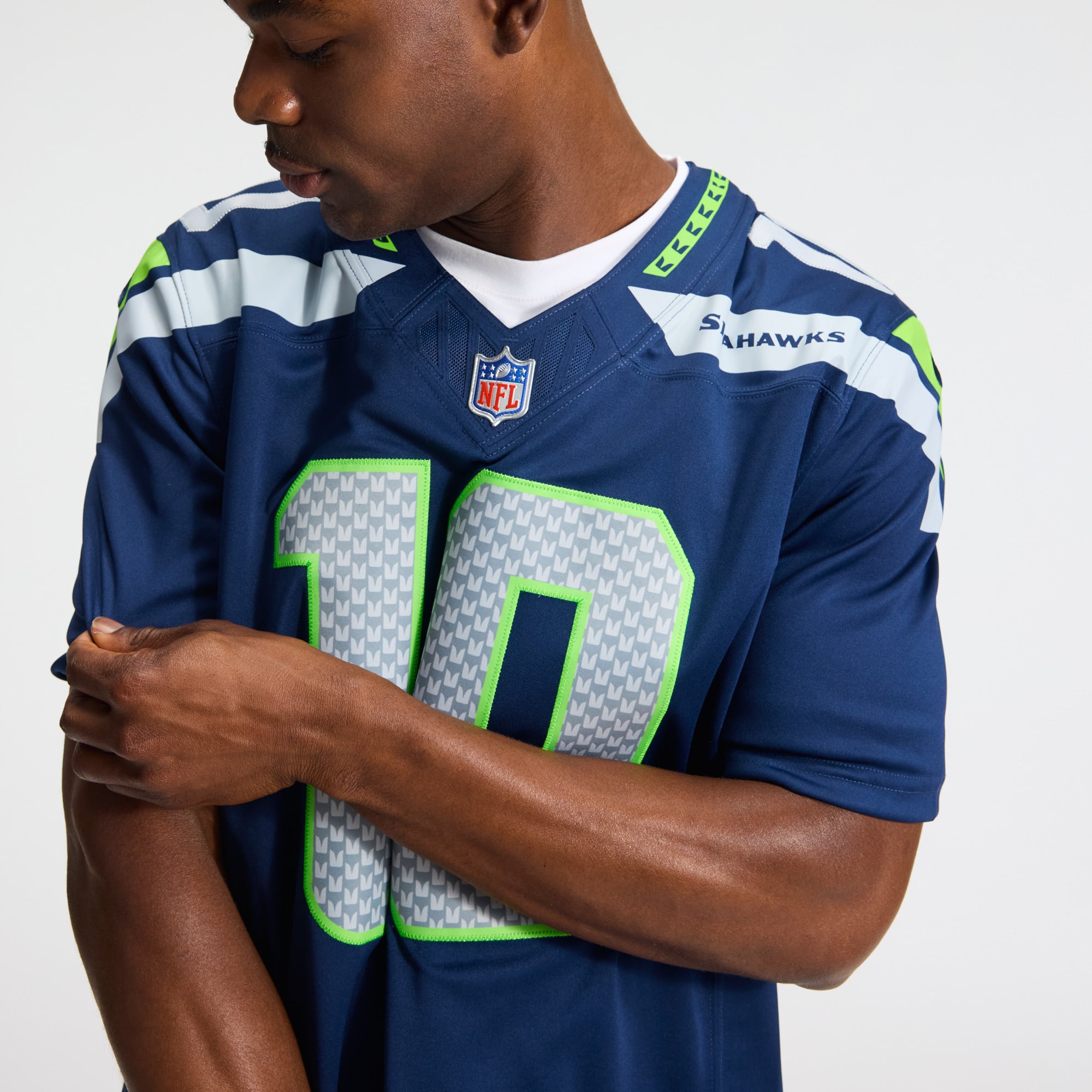 Maillot Nike Cooper Kupp College Navy Seattle Seahawks Team Vapor F.U.S.E. Stitched Limited pour homme