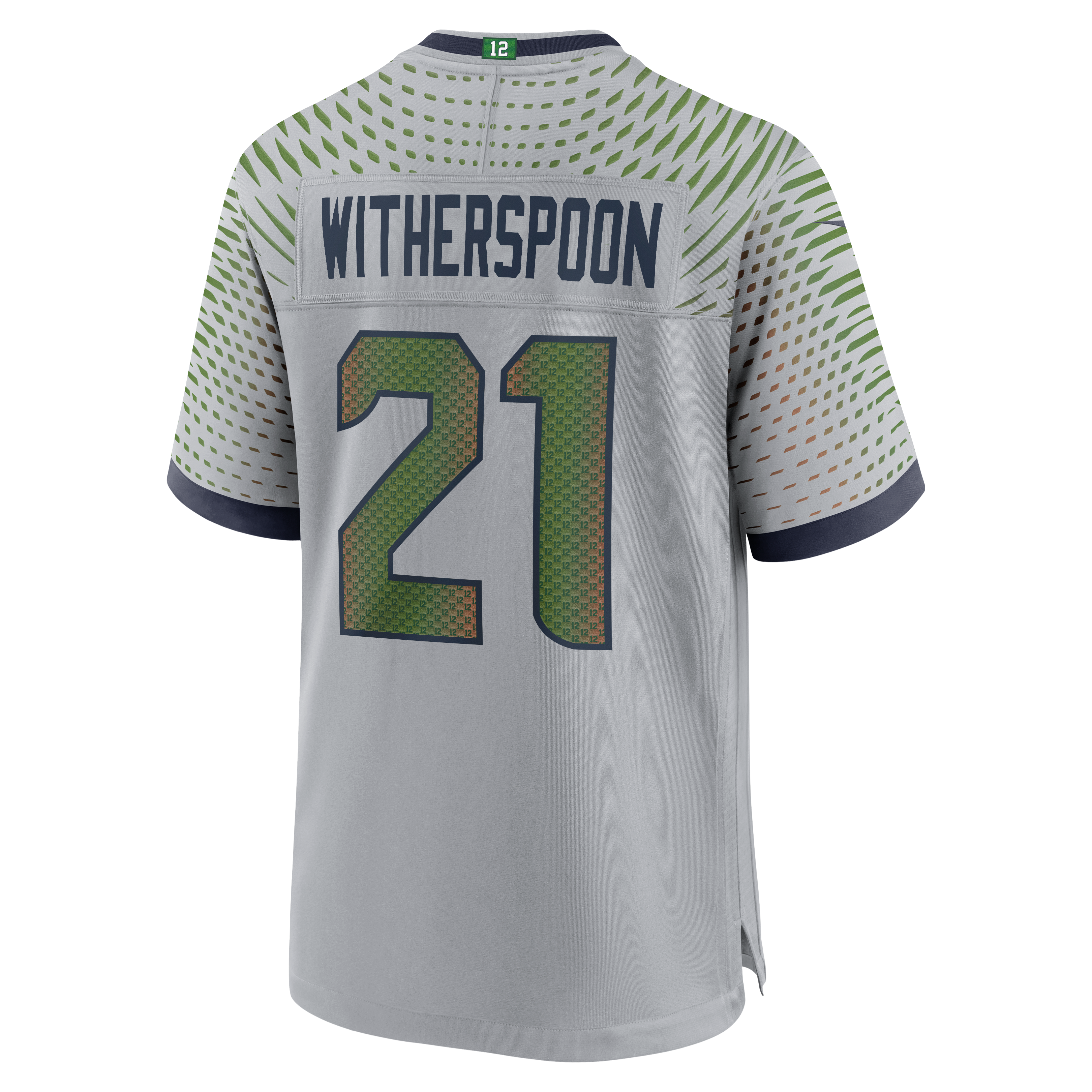 Maillot de match Nike Devon Witherspoon gris Seattle Seahawks Rivalries Collection pour homme