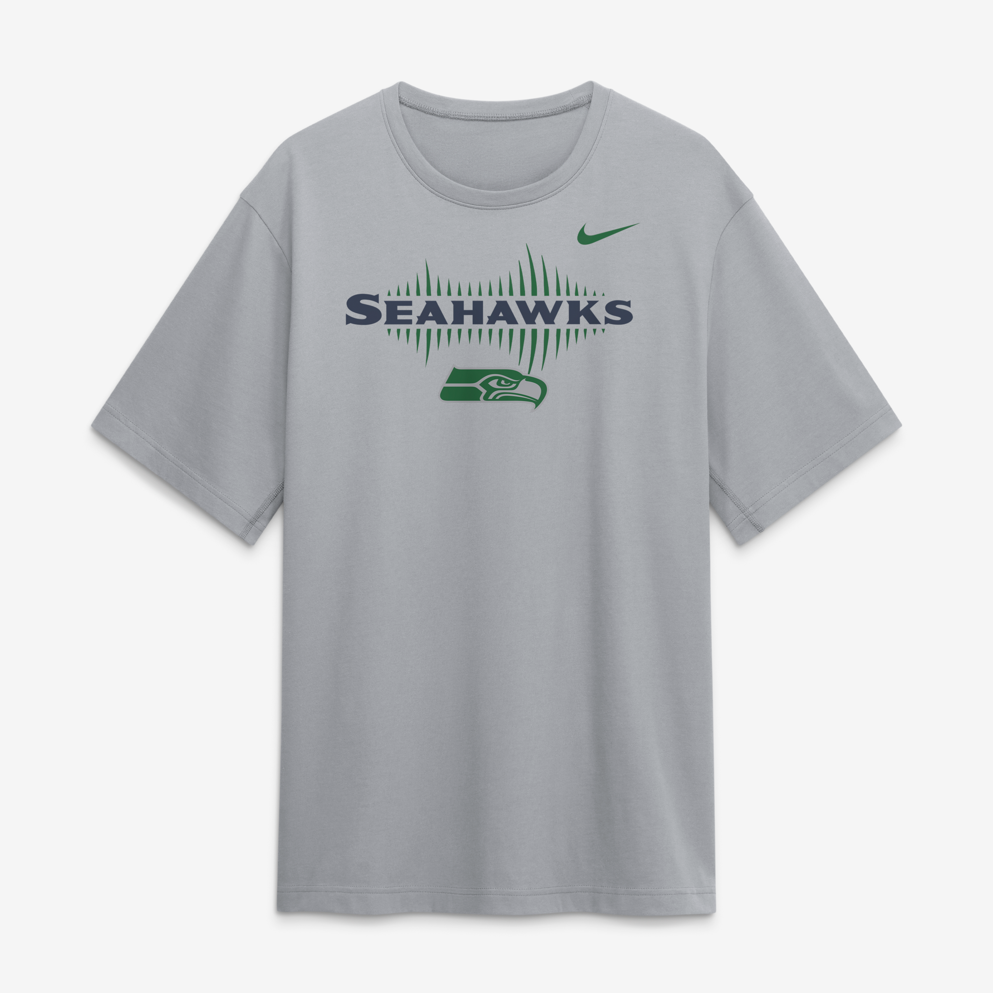 T-shirt Nike Dri-FIT Last Resort gris Seattle Seahawks pour homme