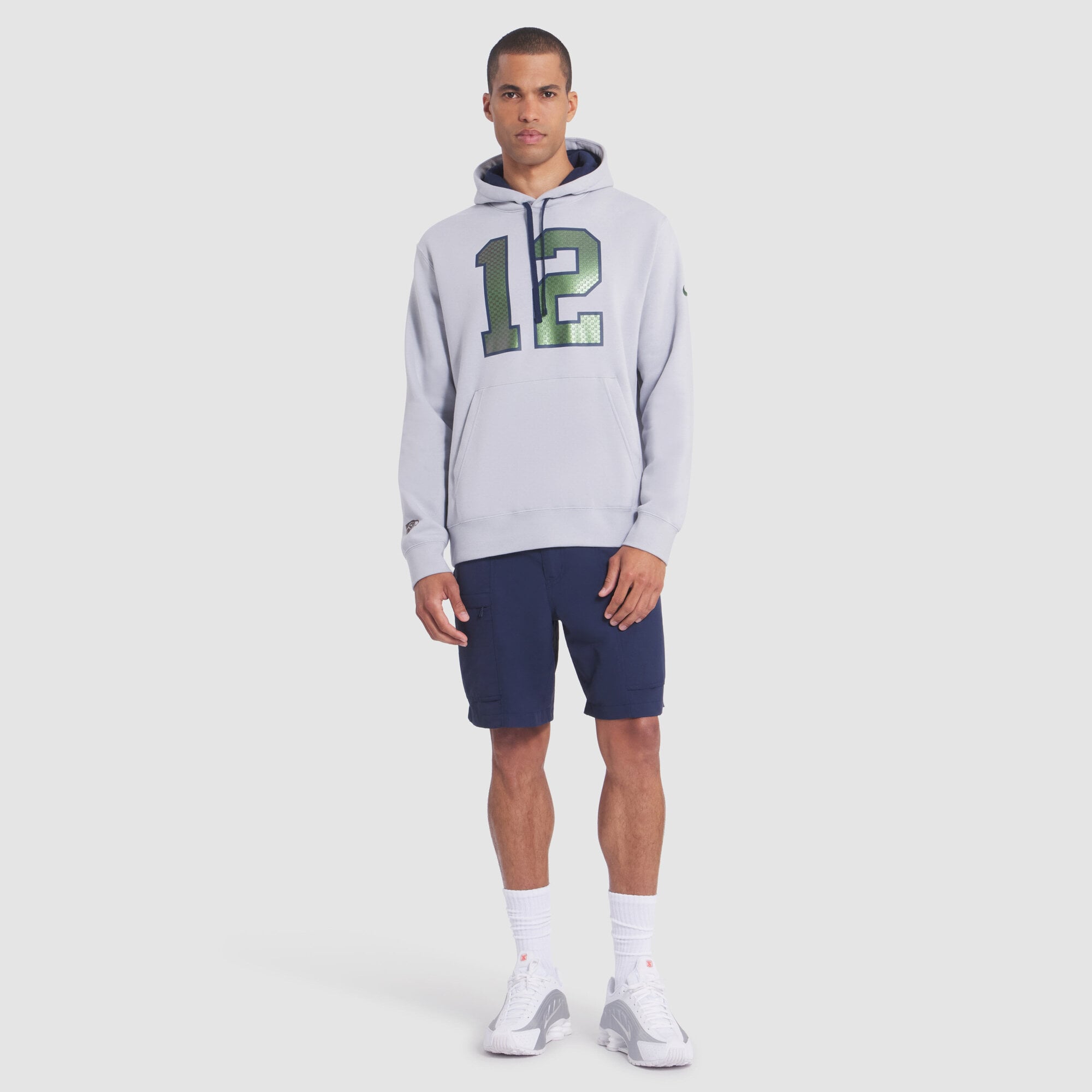 Men's Nike Gray Seattle Seahawks Rivalries Collection Club Hoodie