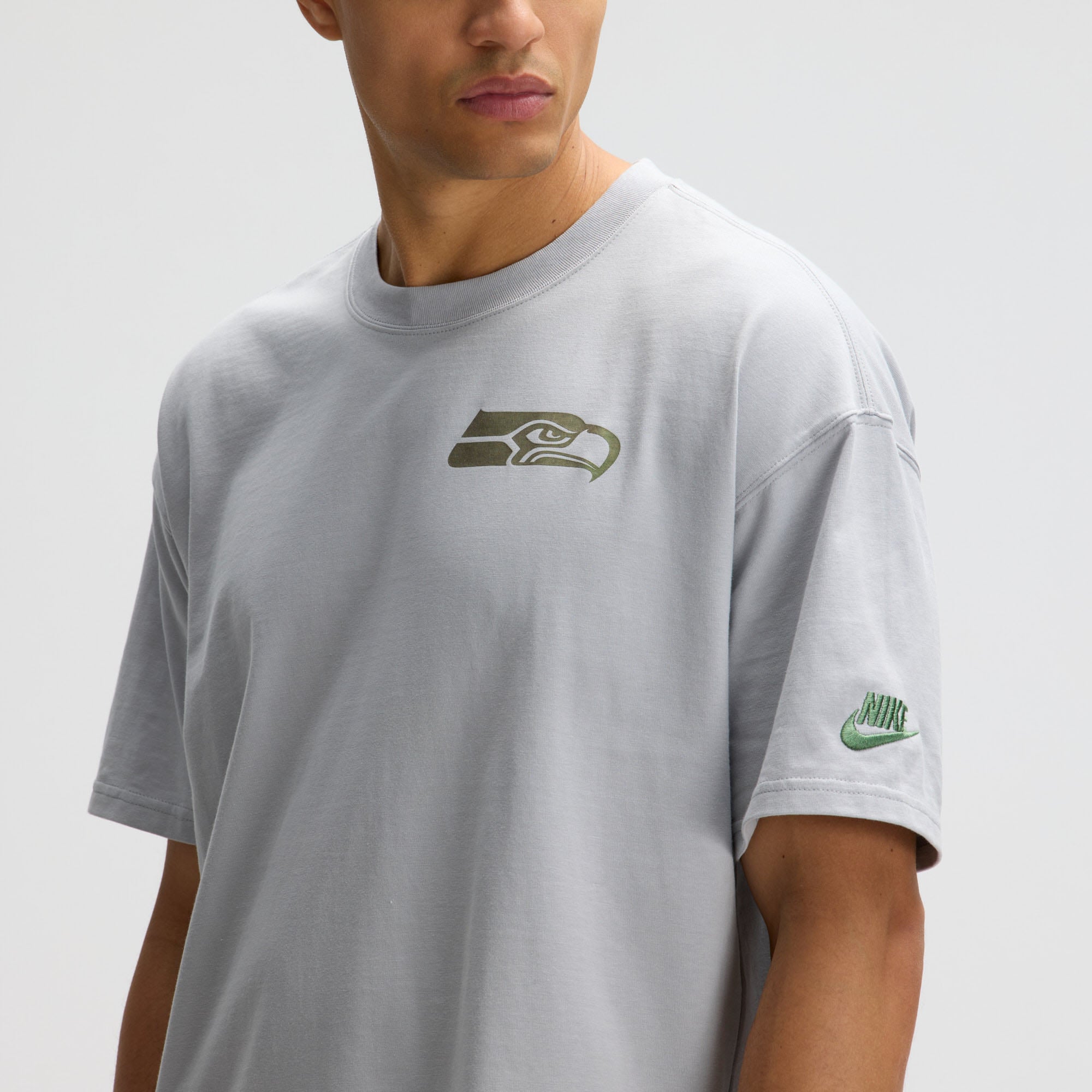 T-shirt Nike Essential Max90 gris Seattle Seahawks Rivalries Collection pour homme
